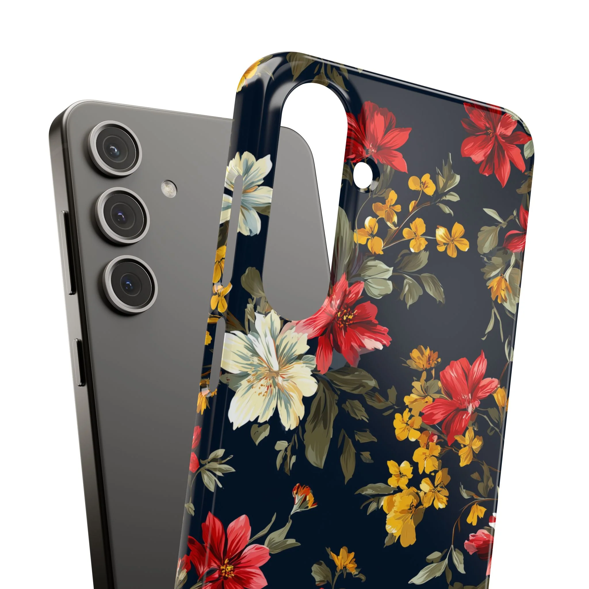 Scarlet Bloom - Slim Phone Case - Image 108