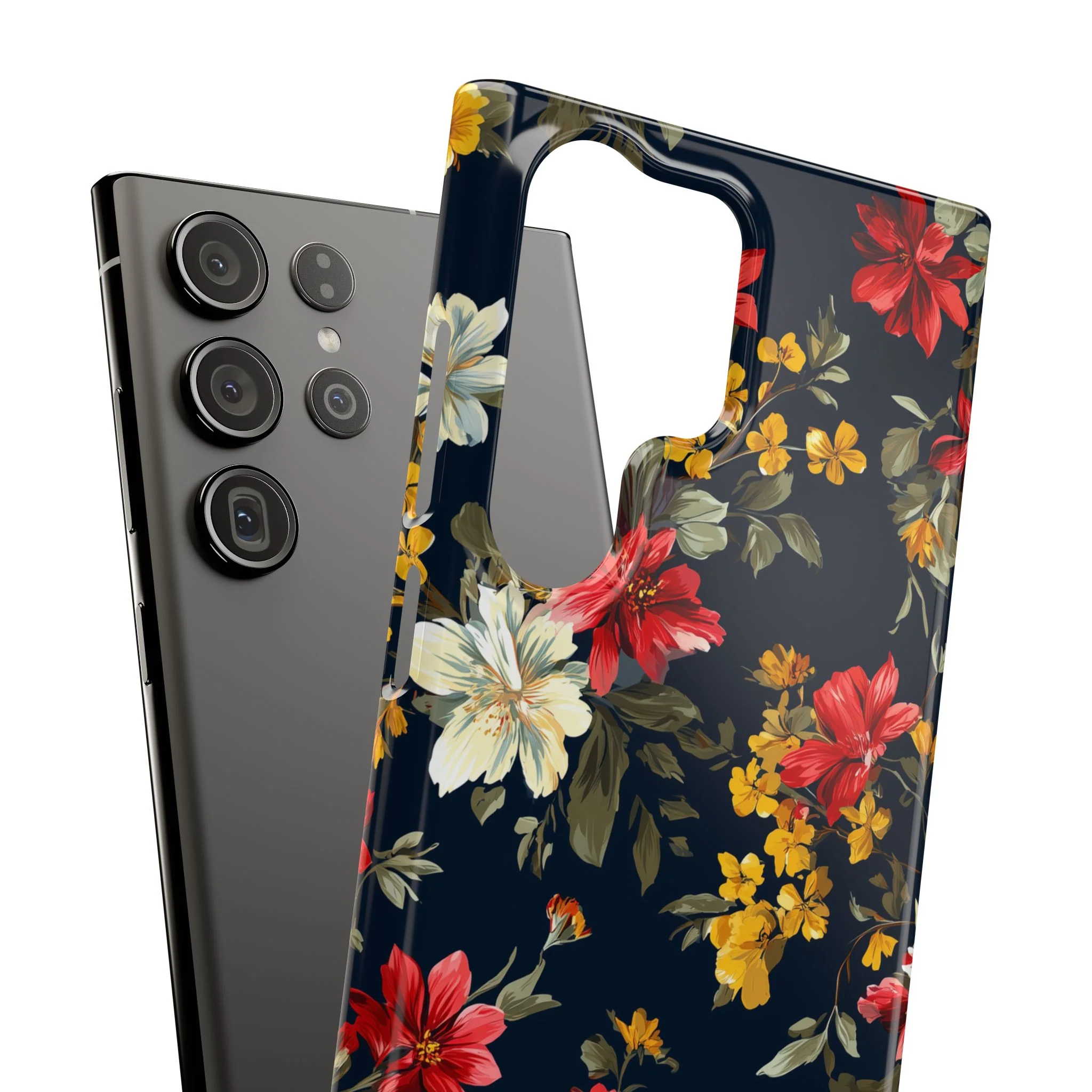 Scarlet Bloom - Slim Phone Case - Image 118