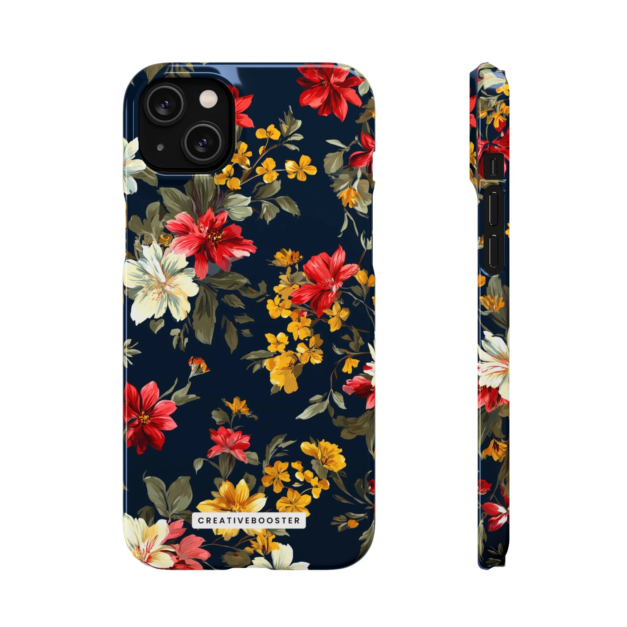 Scarlet Bloom - Slim Phone Case - Image 38