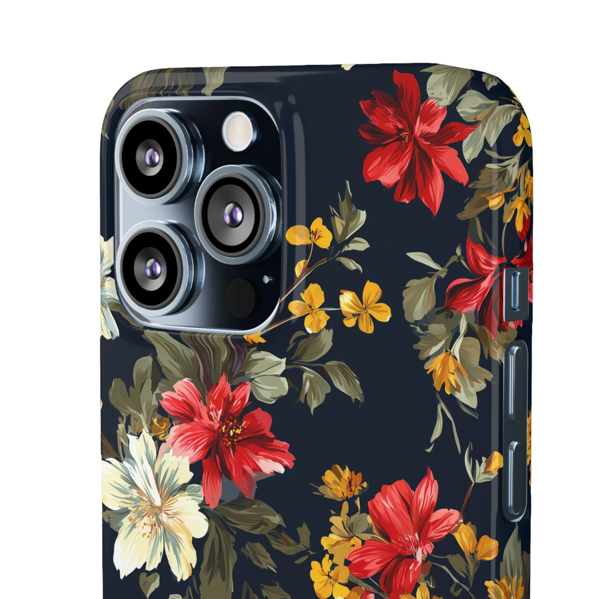 Scarlet Bloom - Slim Phone Case - Image 79