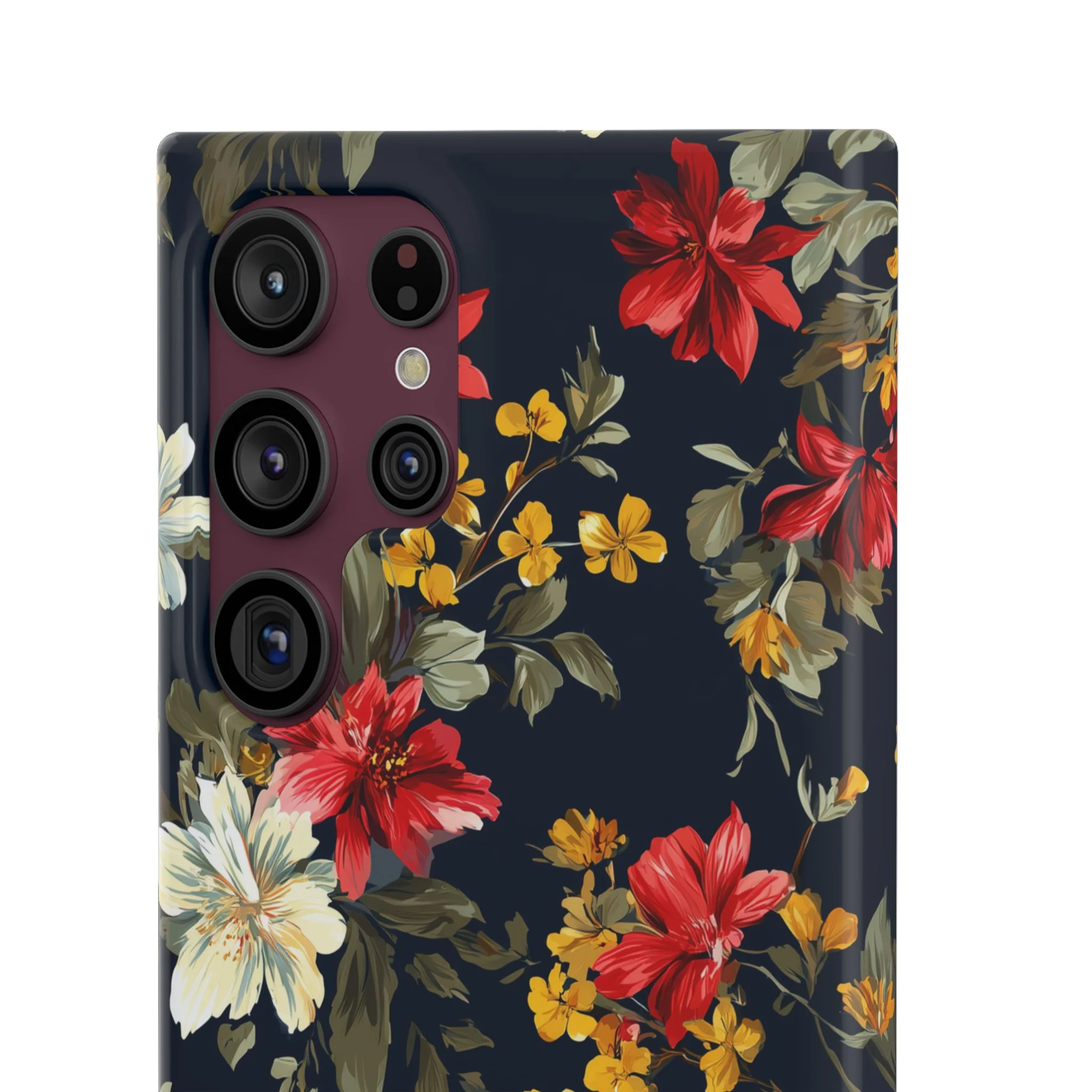 Scarlet Bloom - Slim Phone Case - Image 88