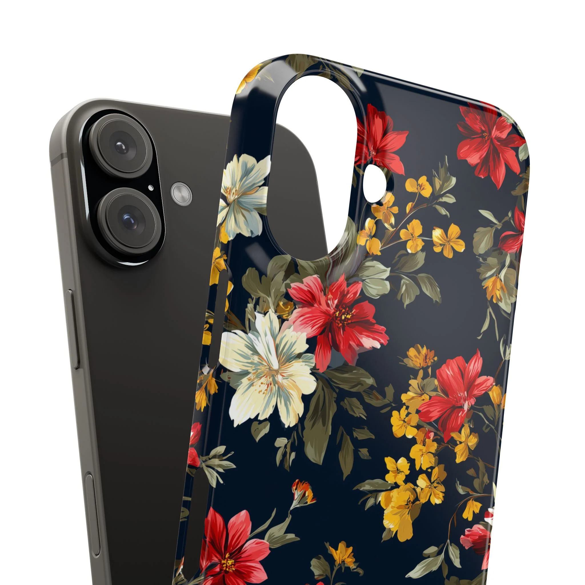 Scarlet Bloom - Slim Phone Case - Image 94