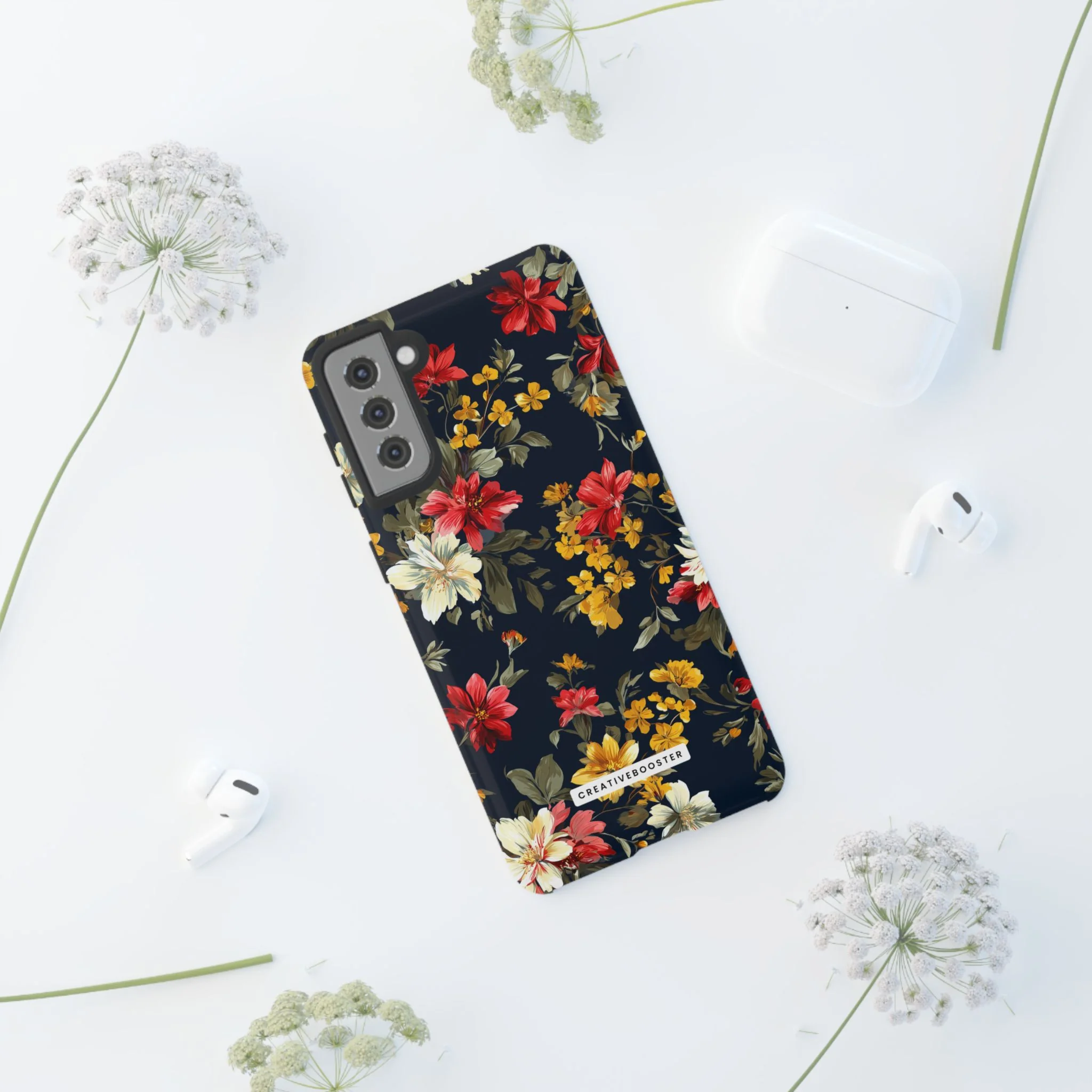 Scarlet Bloom - Tough Phone Case - Image 82