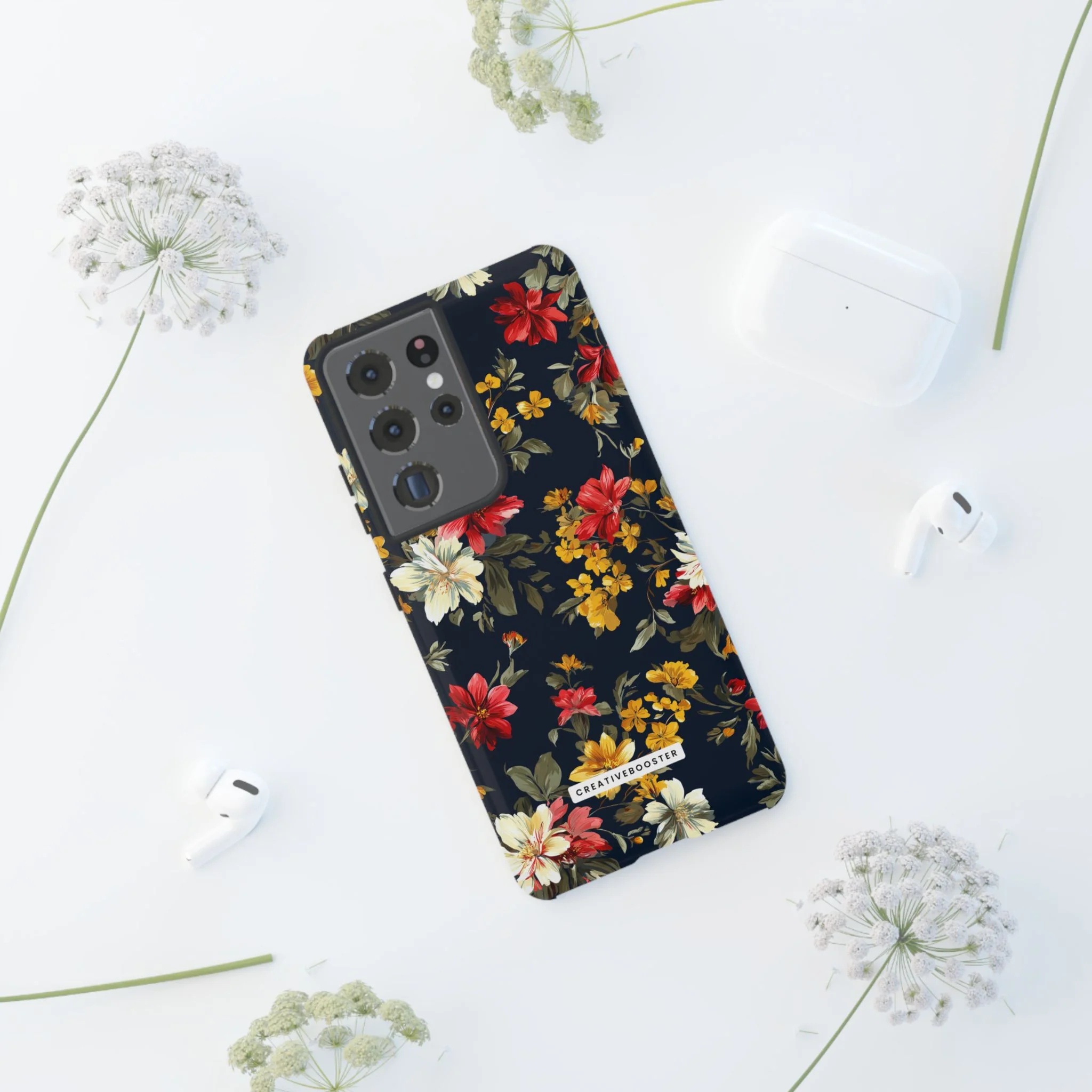 Scarlet Bloom - Tough Phone Case - Image 83