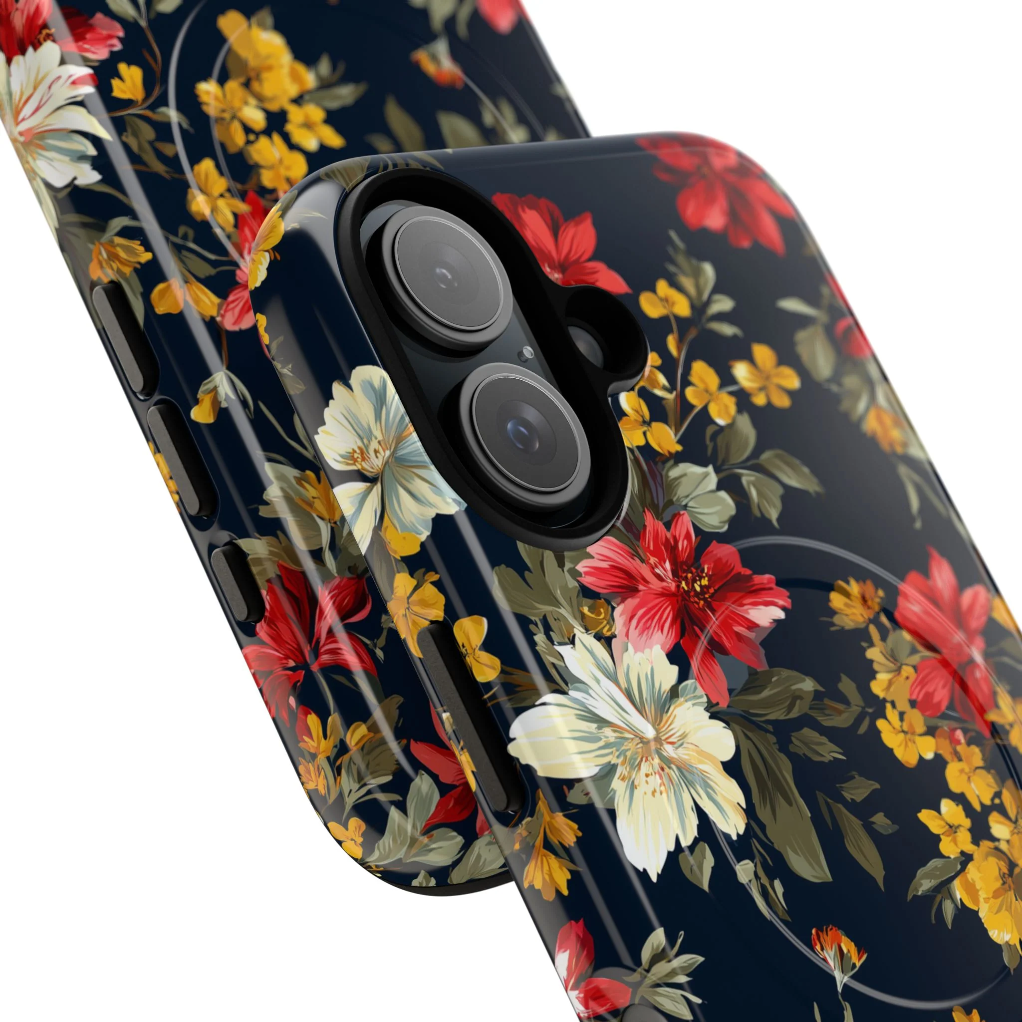 Scarlet Bloom - Tough Phone Case (MagSafe) - Image 33