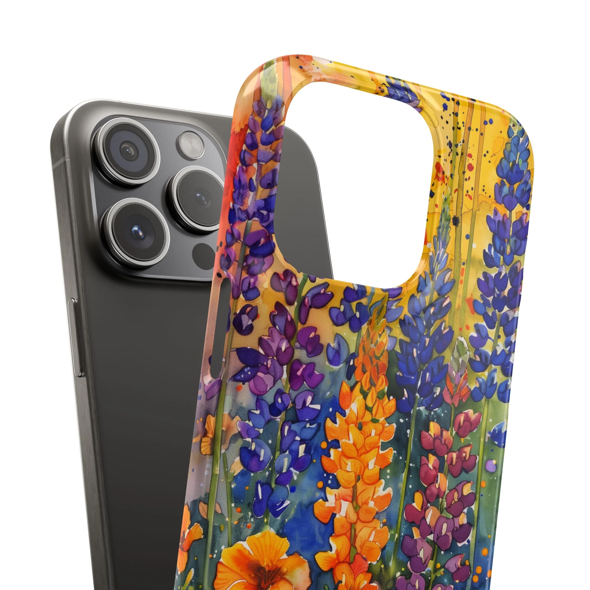 Sunset Lupine - Slim Phone Case - Image 102