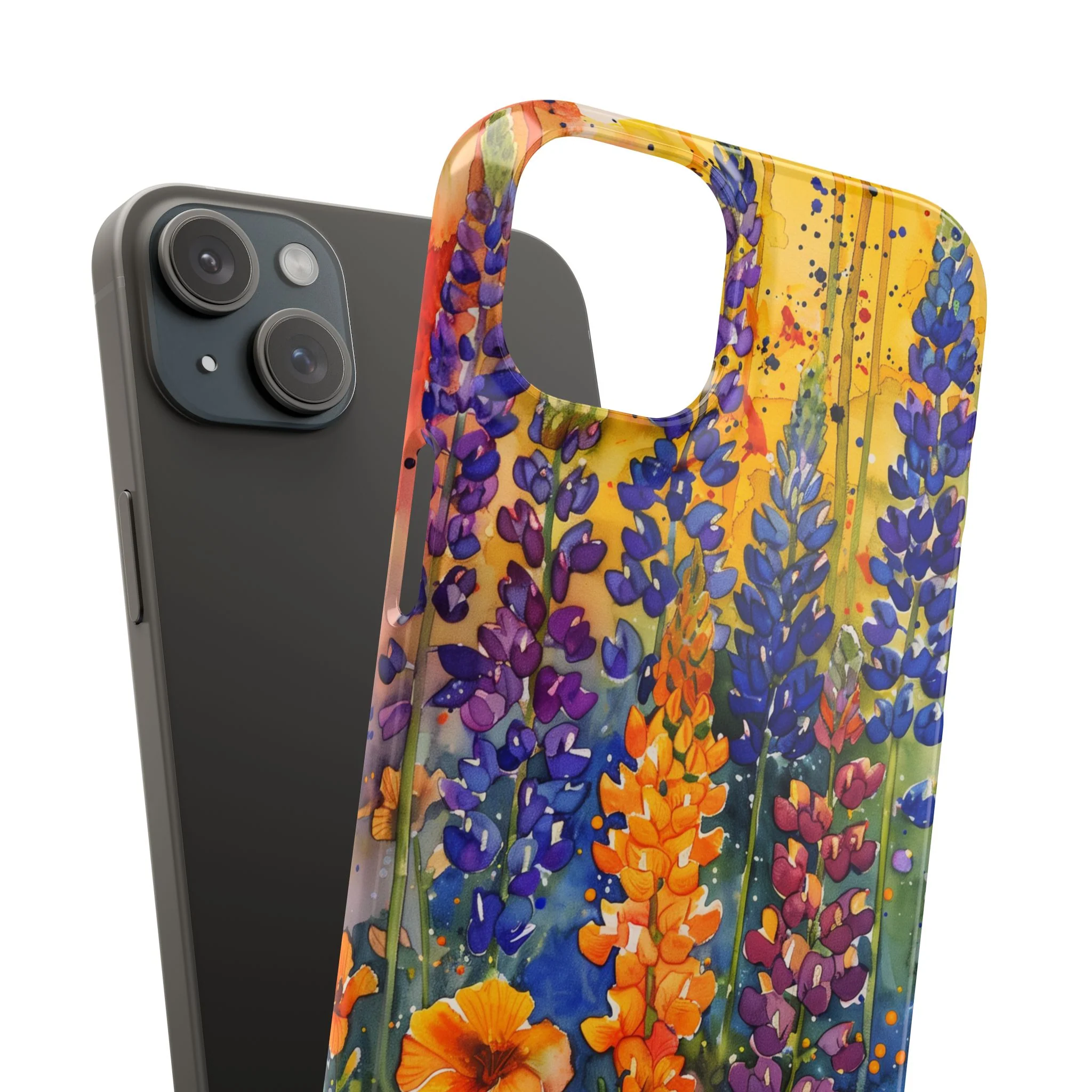Sunset Lupine - Slim Phone Case - Image 104