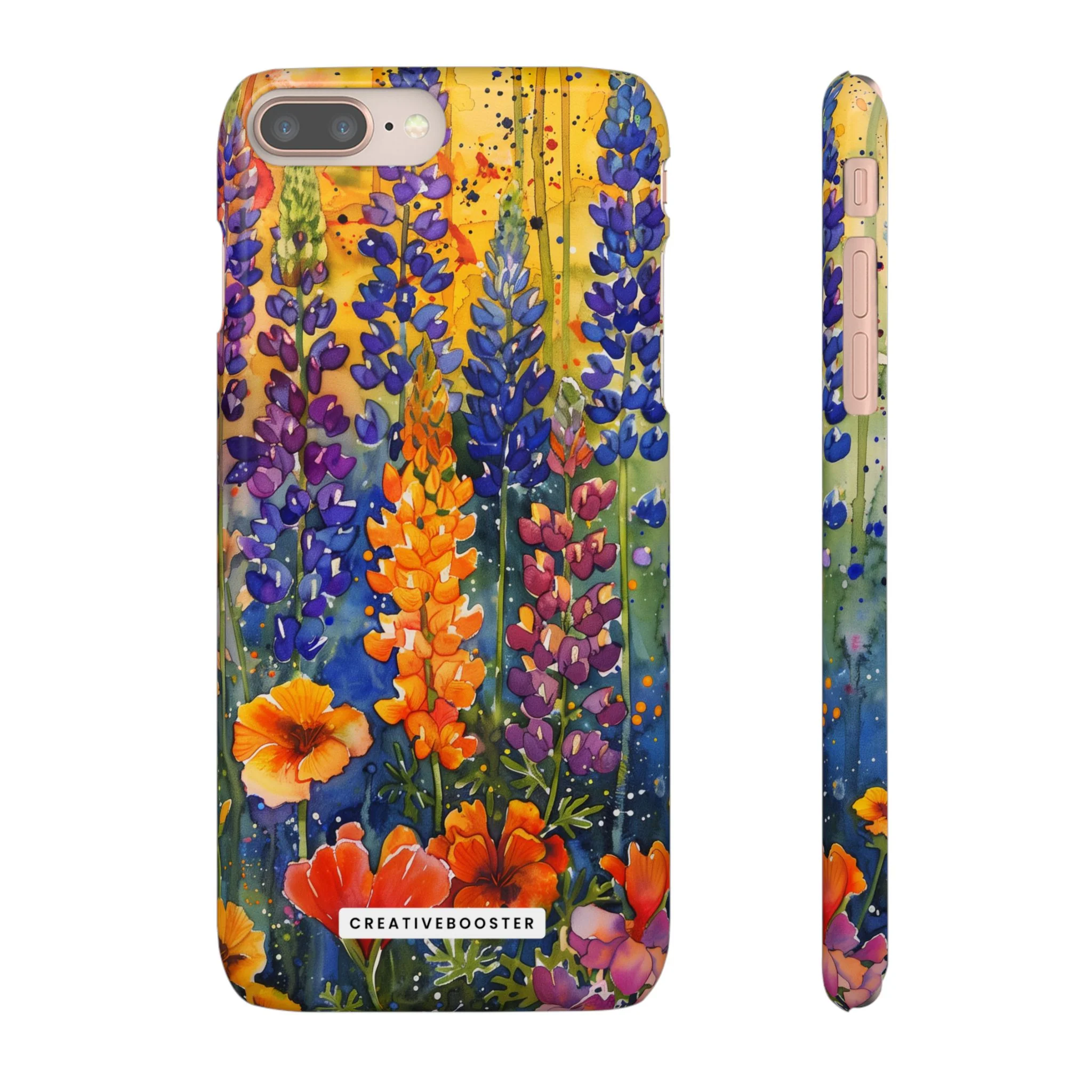 Sunset Lupine - Slim Phone Case - Image 3