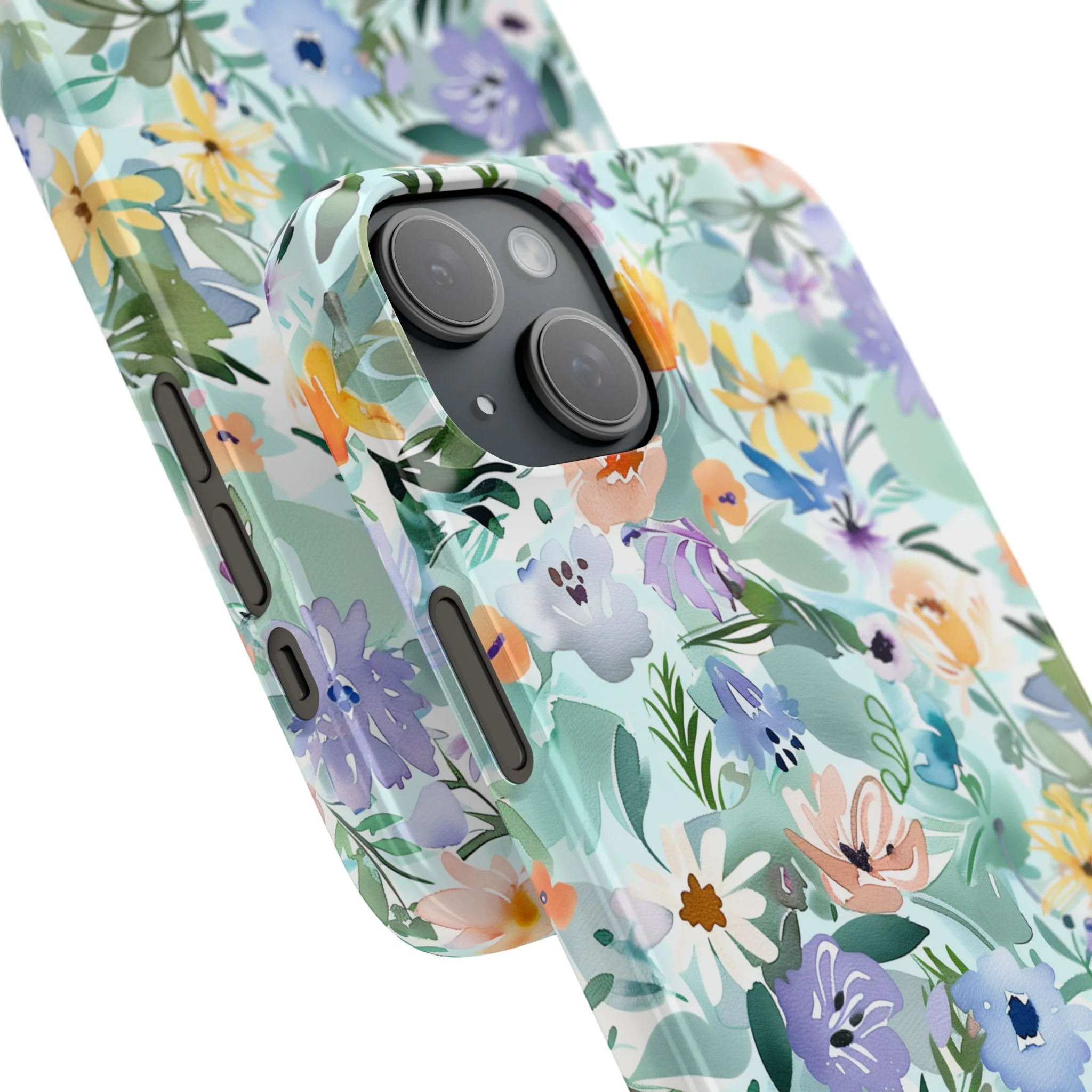 Watercolor Meadow - Slim Phone Case - Image 103