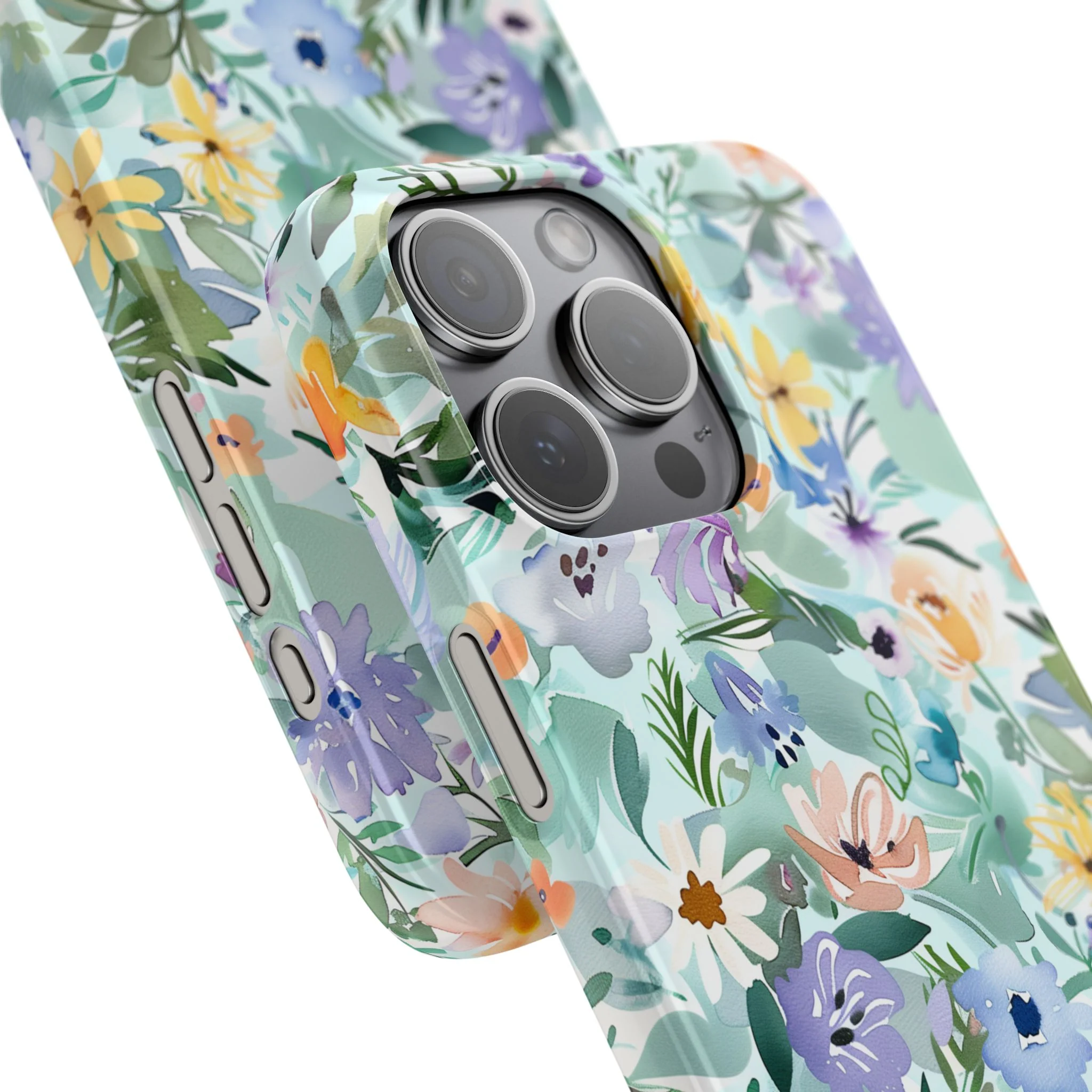 Watercolor Meadow - Slim Phone Case - Image 105