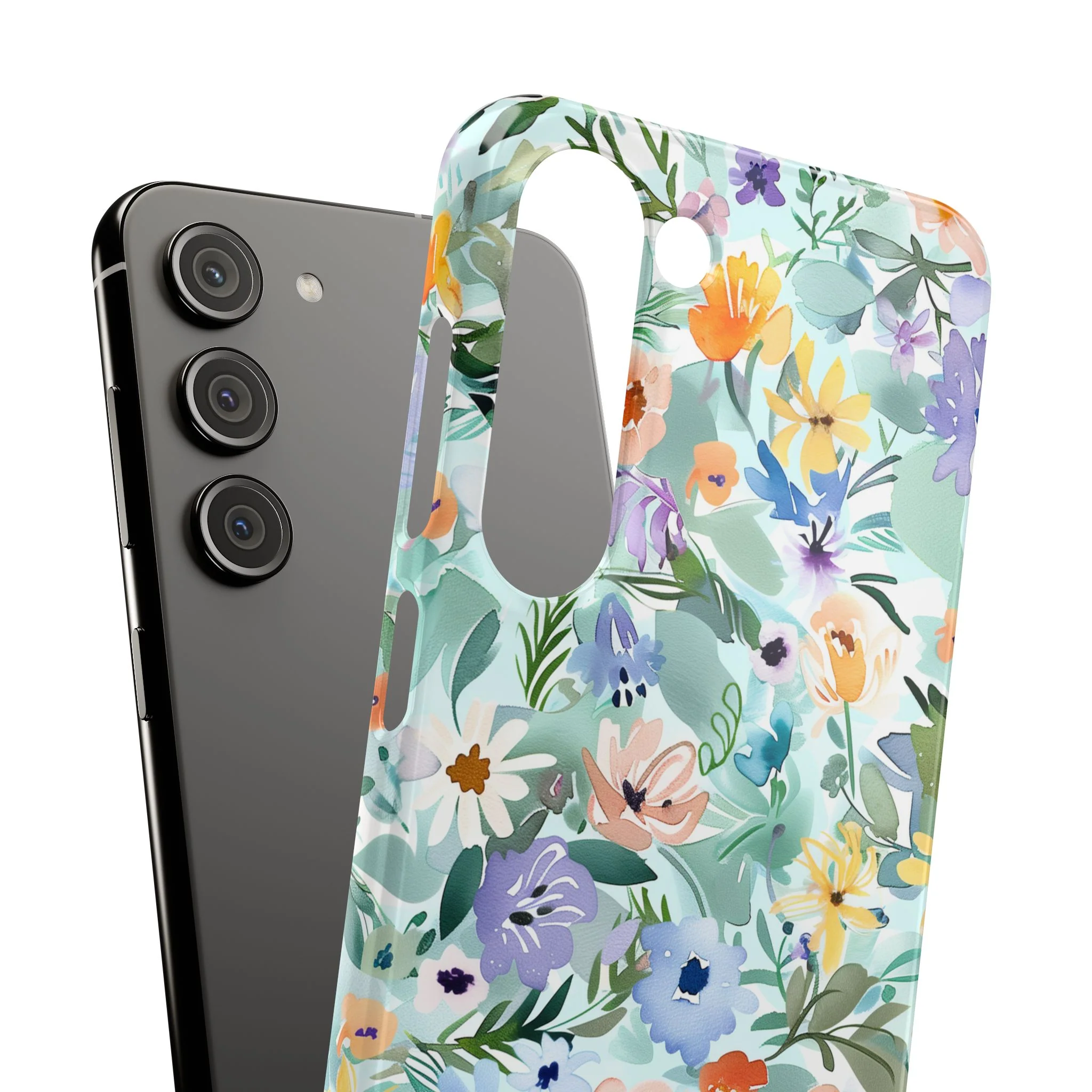 Watercolor Meadow - Slim Phone Case - Image 114