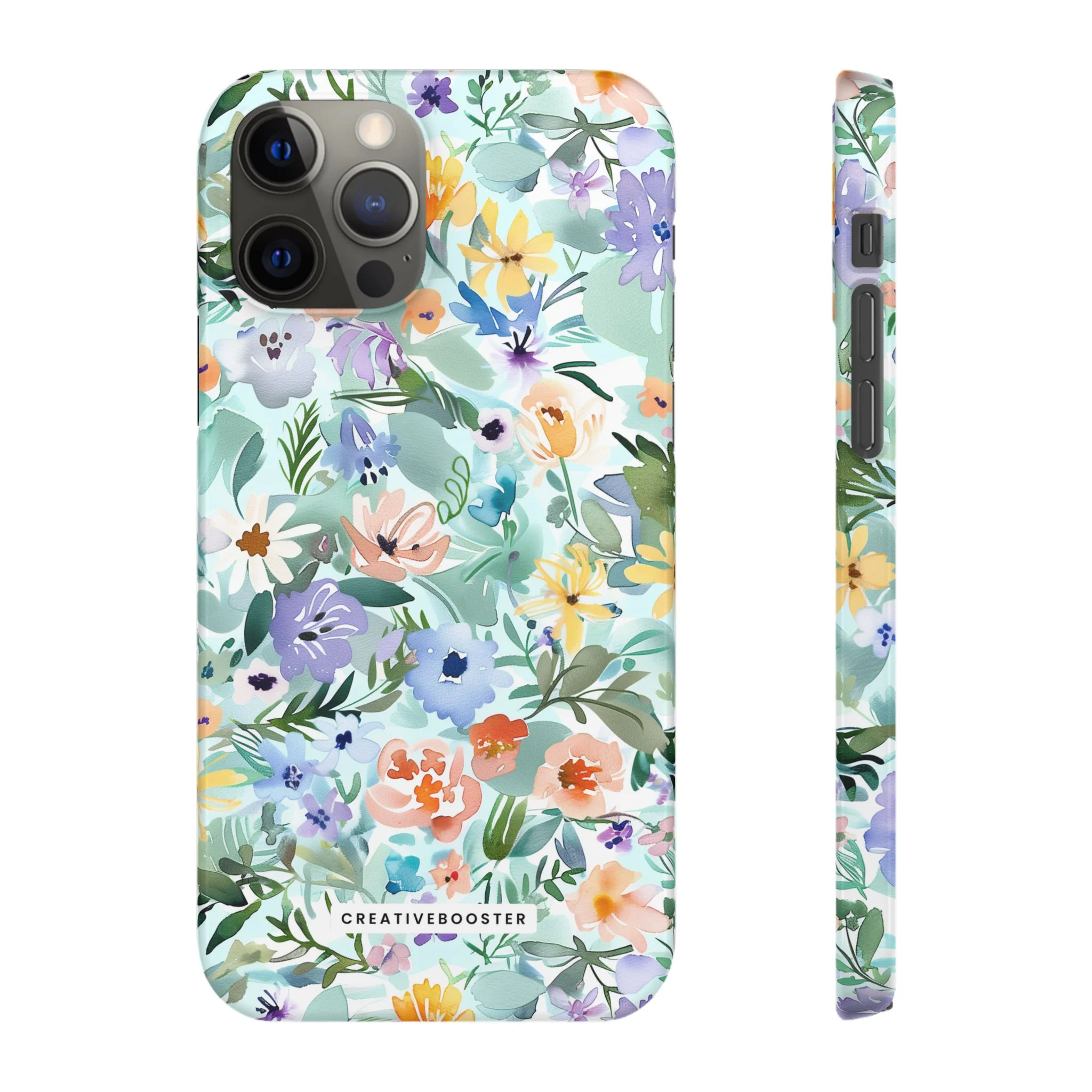 Watercolor Meadow - Slim Phone Case - Image 21
