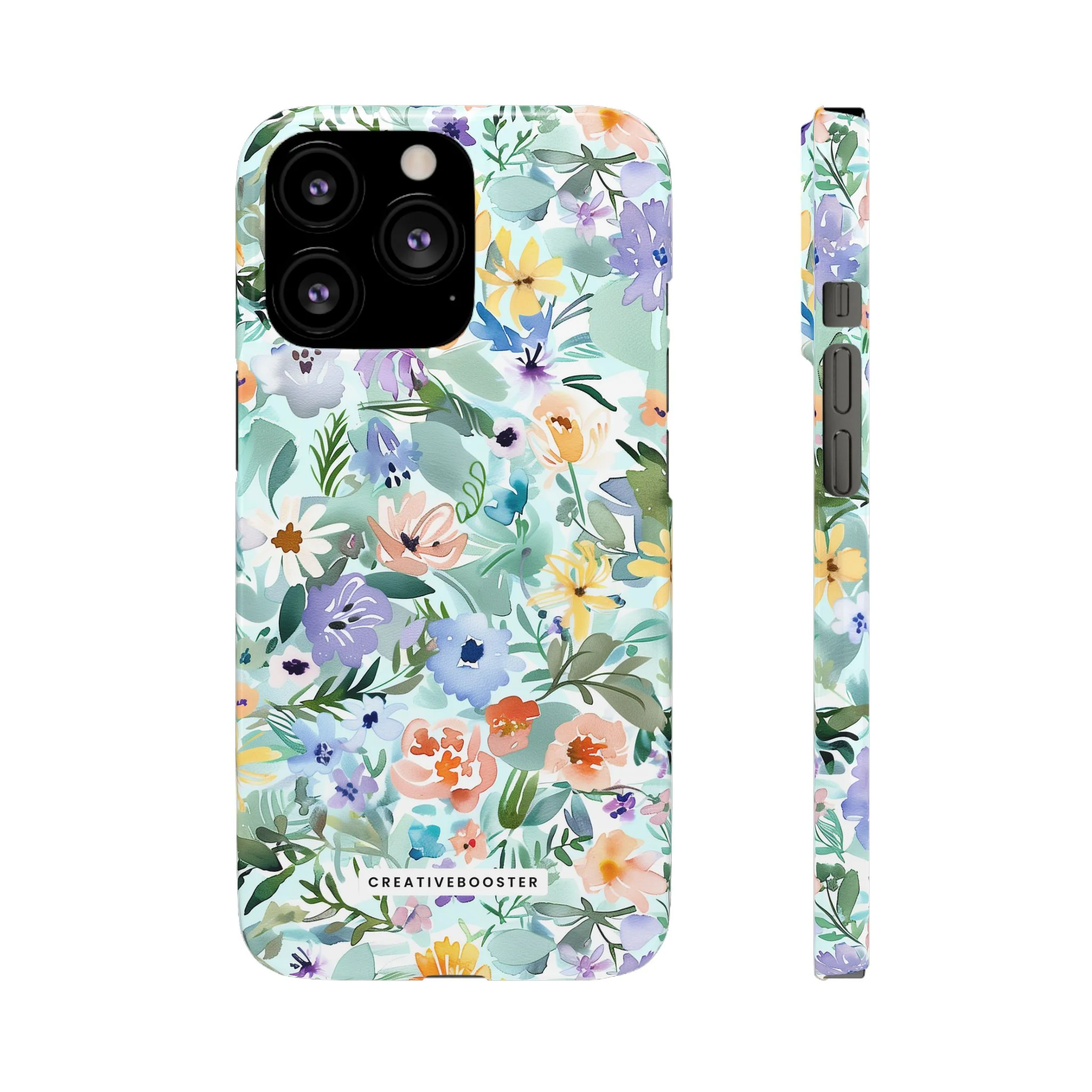 Watercolor Meadow - Slim Phone Case - Image 25