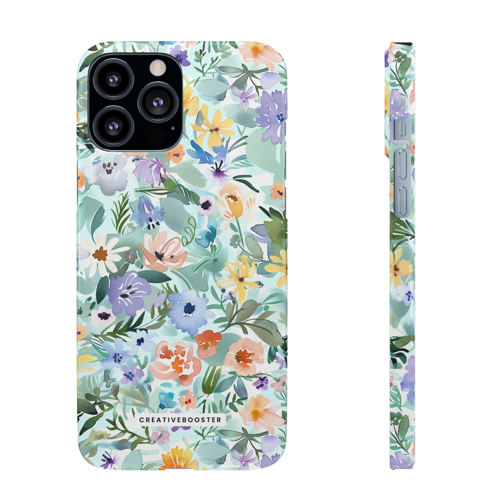 Watercolor Meadow - Slim Phone Case - Image 26