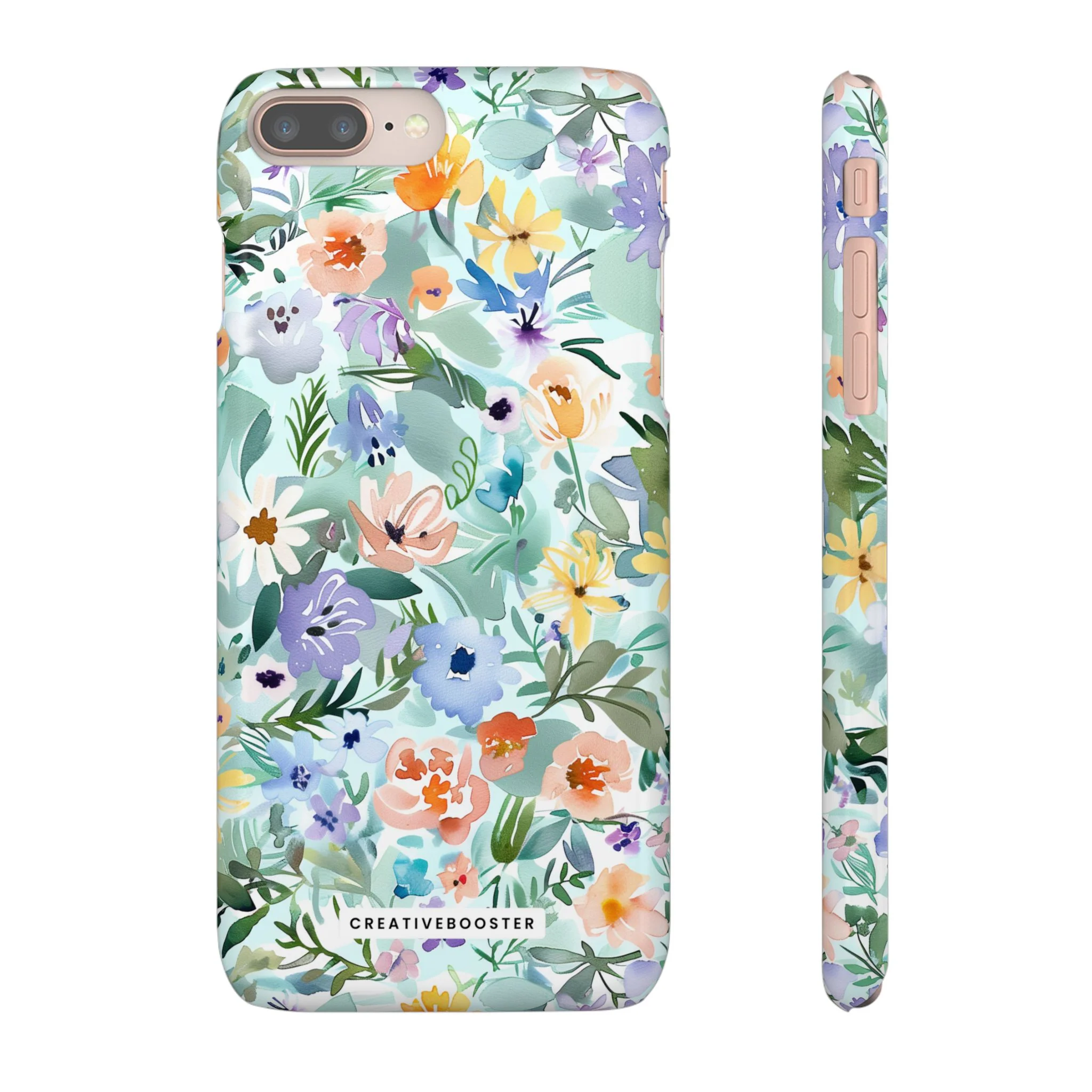 Watercolor Meadow - Slim Phone Case - Image 3