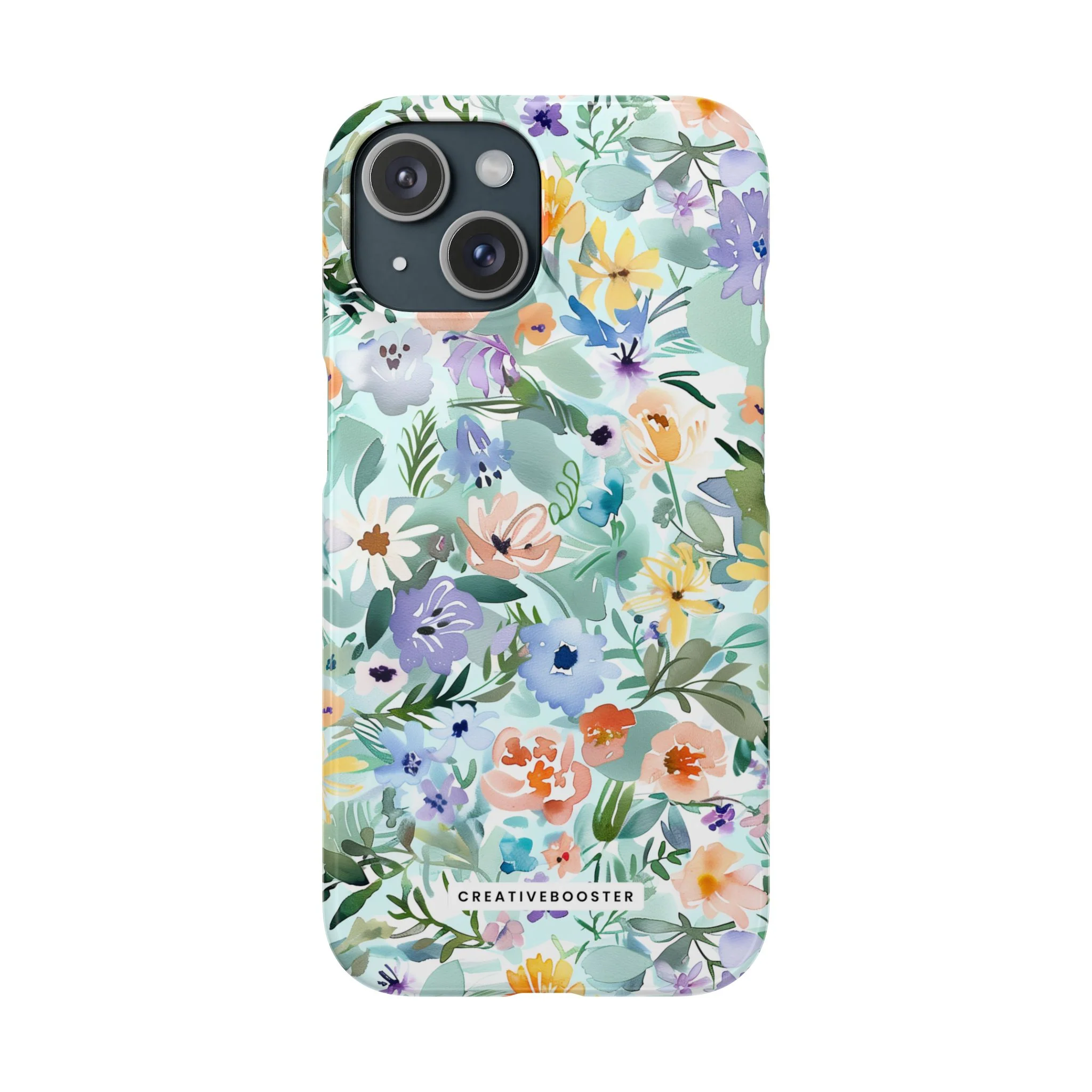 Watercolor Meadow - Slim Phone Case - Image 43