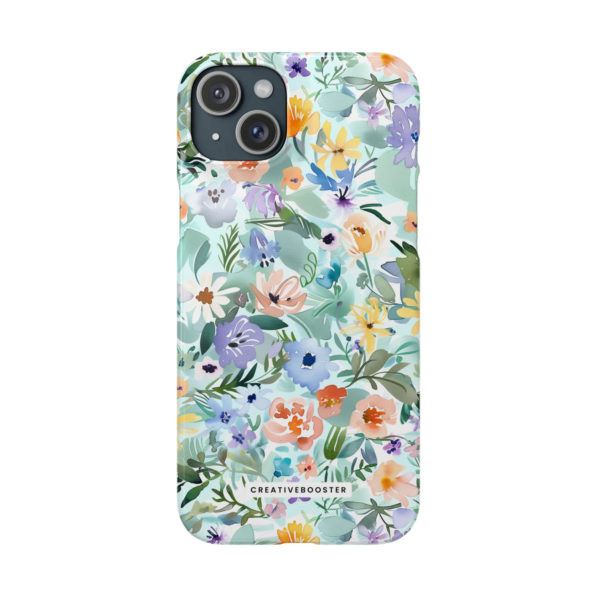 Watercolor Meadow - Slim Phone Case - Image 45