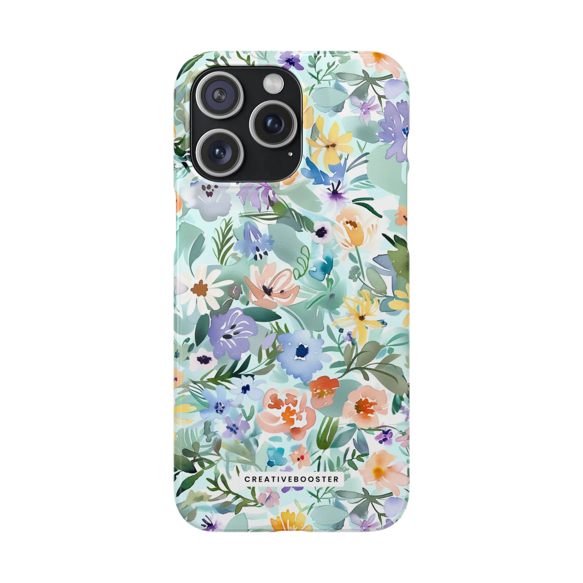 Watercolor Meadow - Slim Phone Case - Image 46