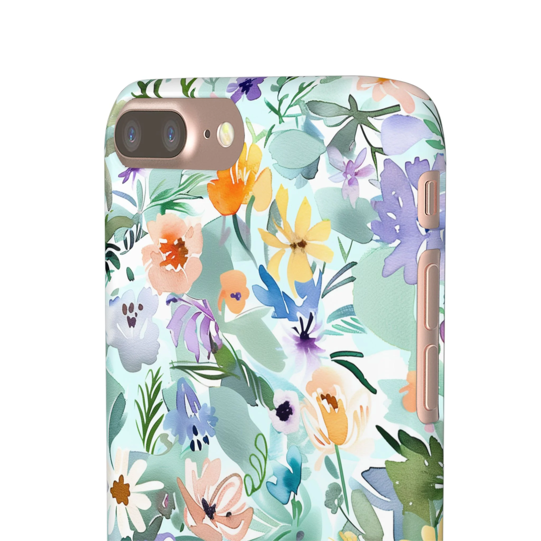 Watercolor Meadow - Slim Phone Case - Image 59