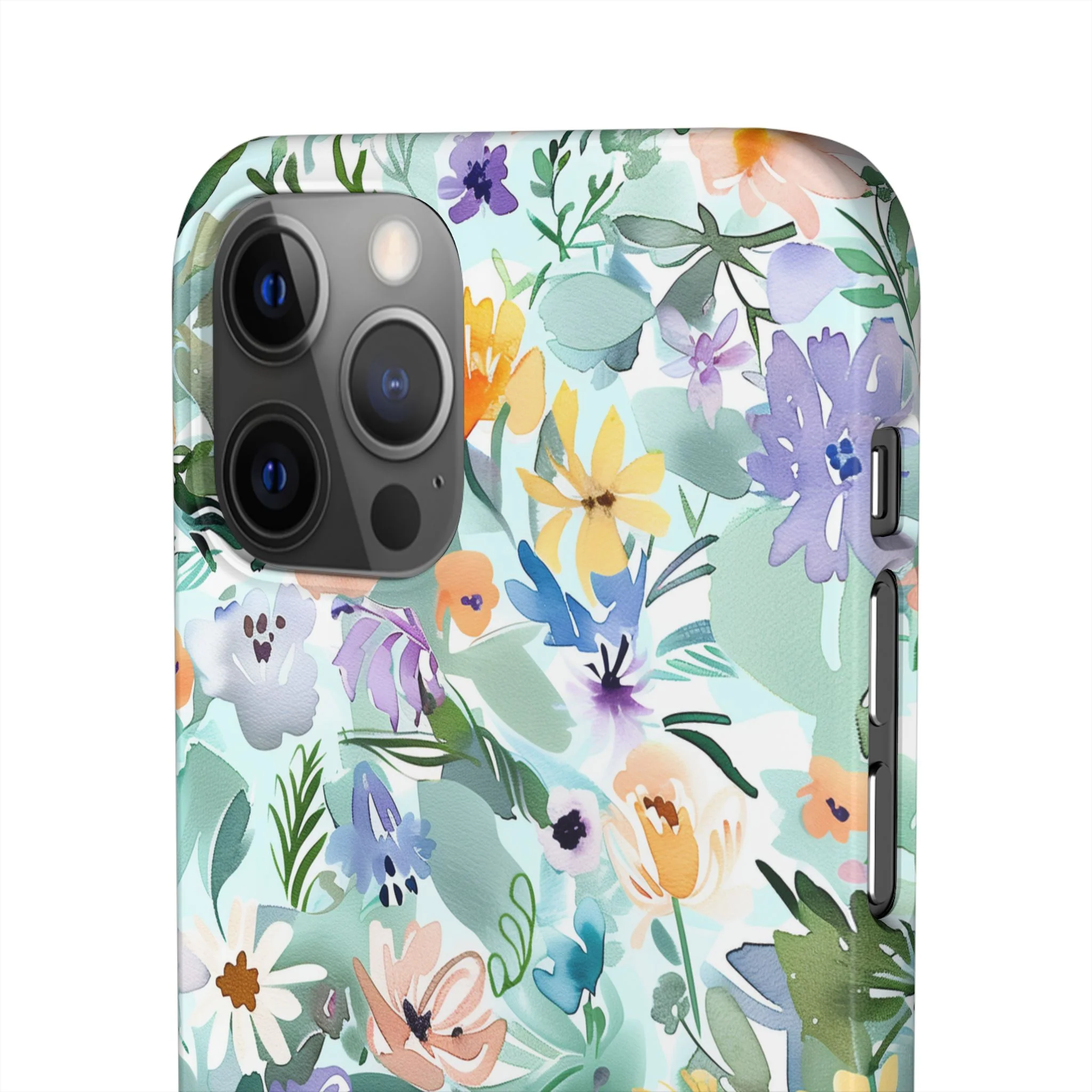 Watercolor Meadow - Slim Phone Case - Image 74