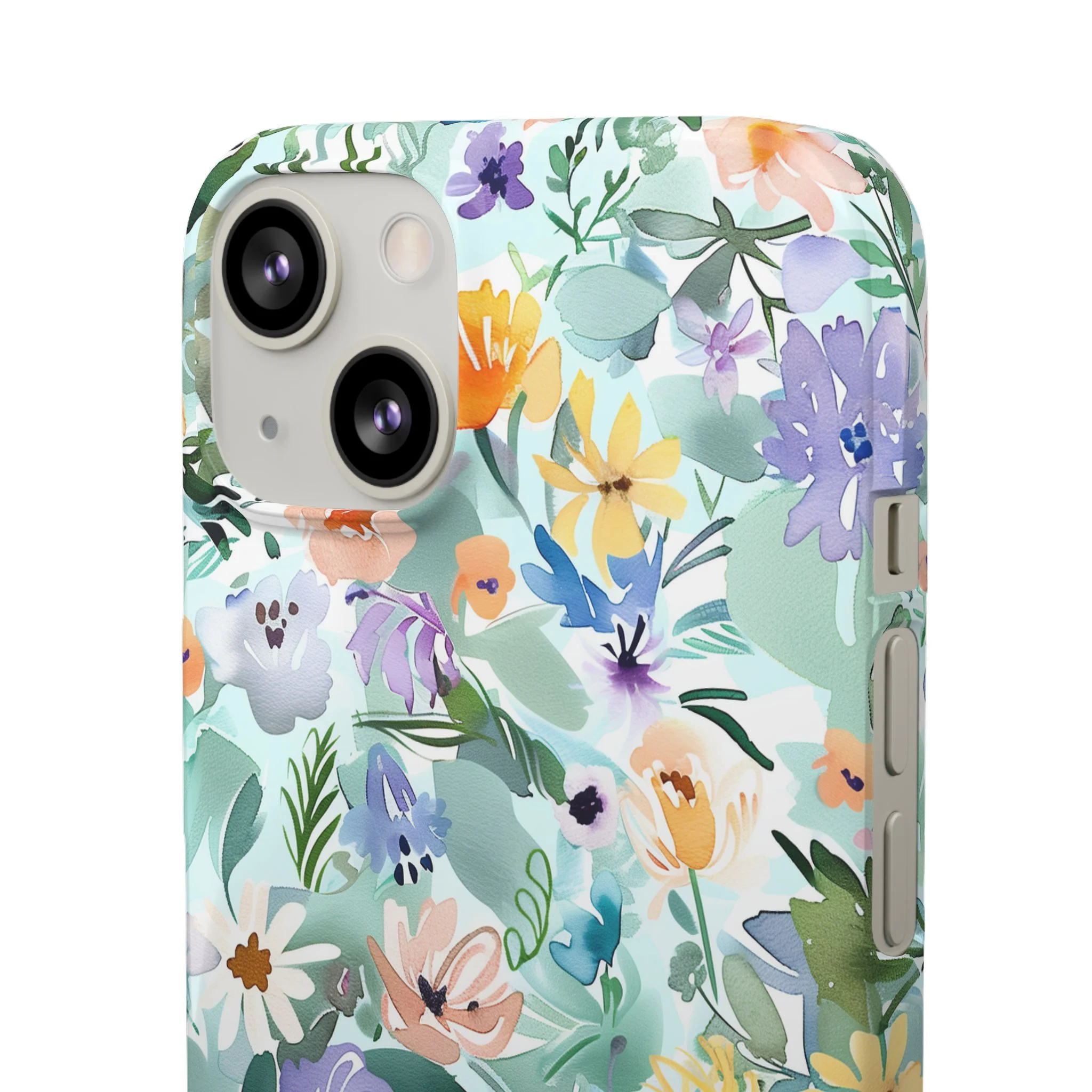 Watercolor Meadow - Slim Phone Case - Image 76