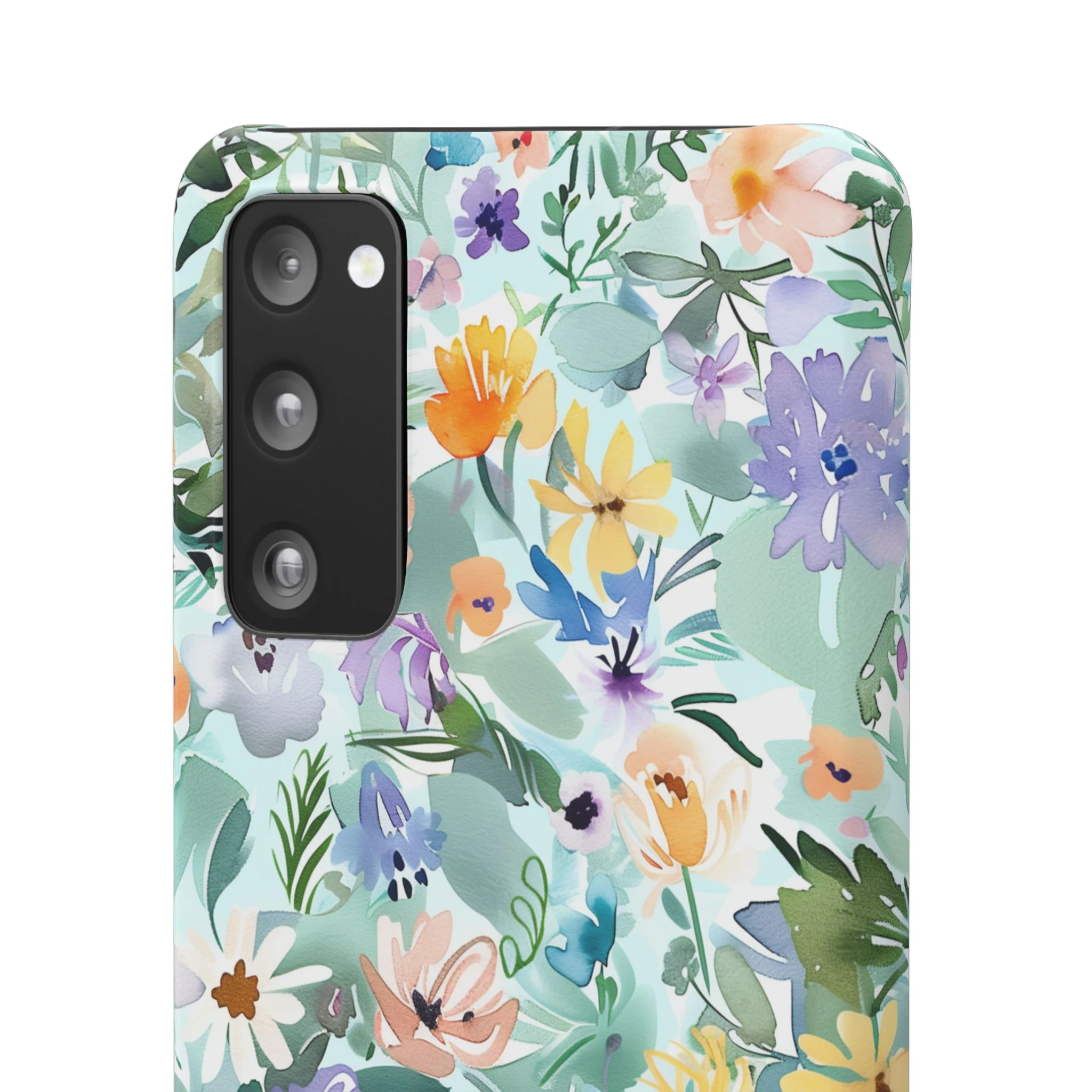 Watercolor Meadow - Slim Phone Case - Image 81