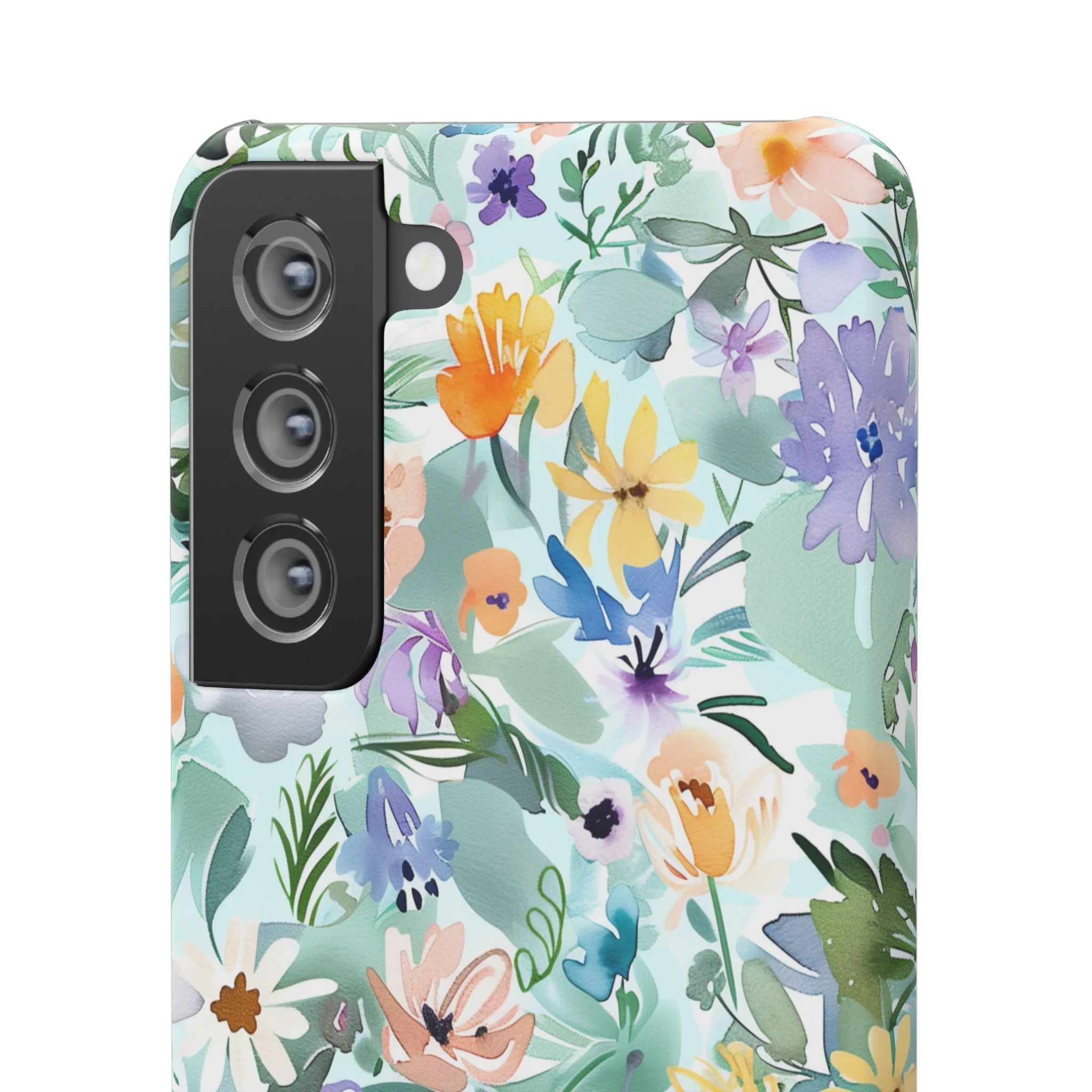 Watercolor Meadow - Slim Phone Case - Image 82