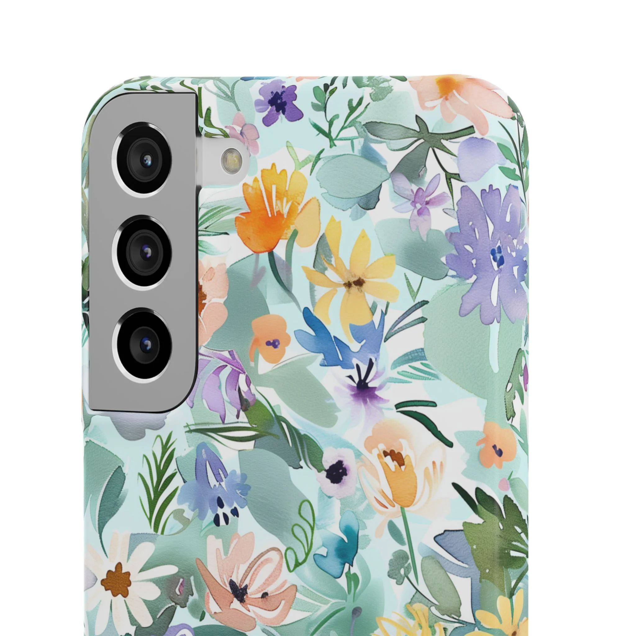 Watercolor Meadow - Slim Phone Case - Image 87