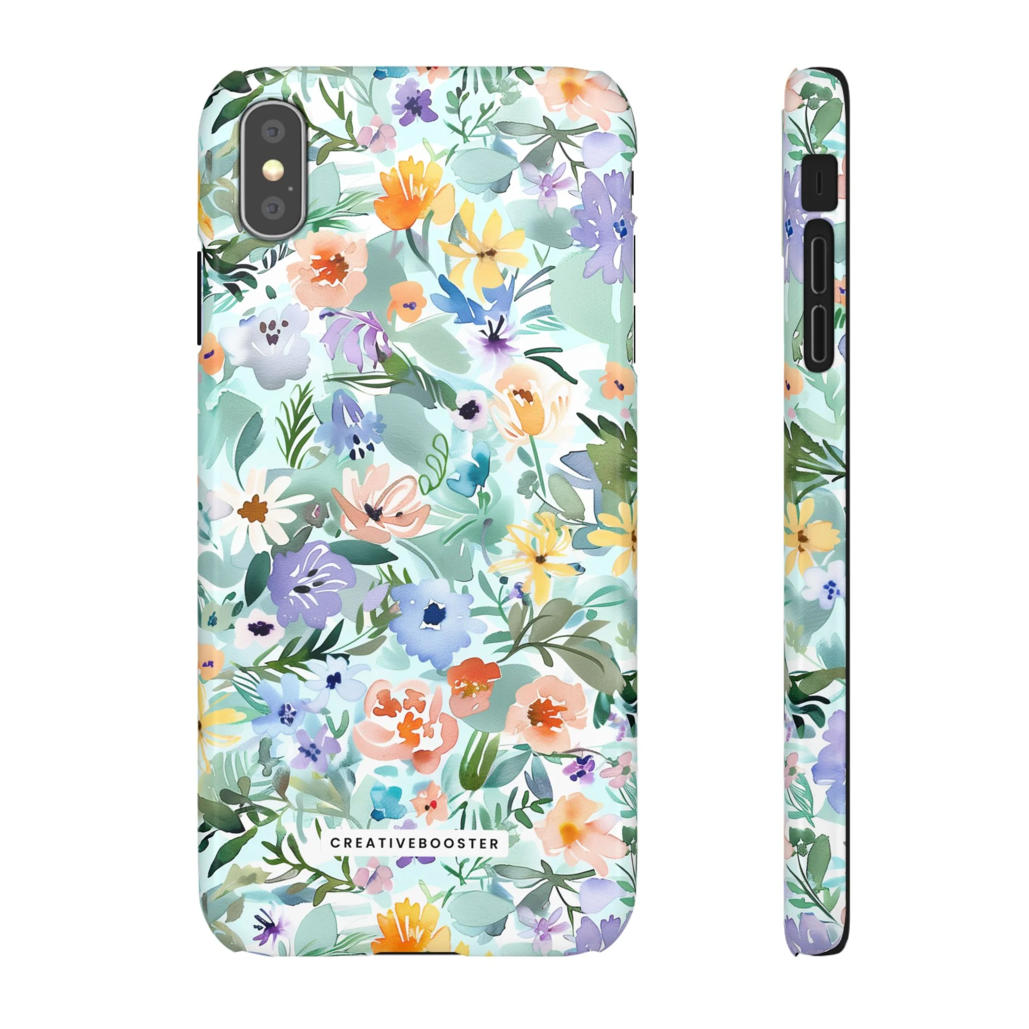 Watercolor Meadow - Slim Phone Case - Image 9
