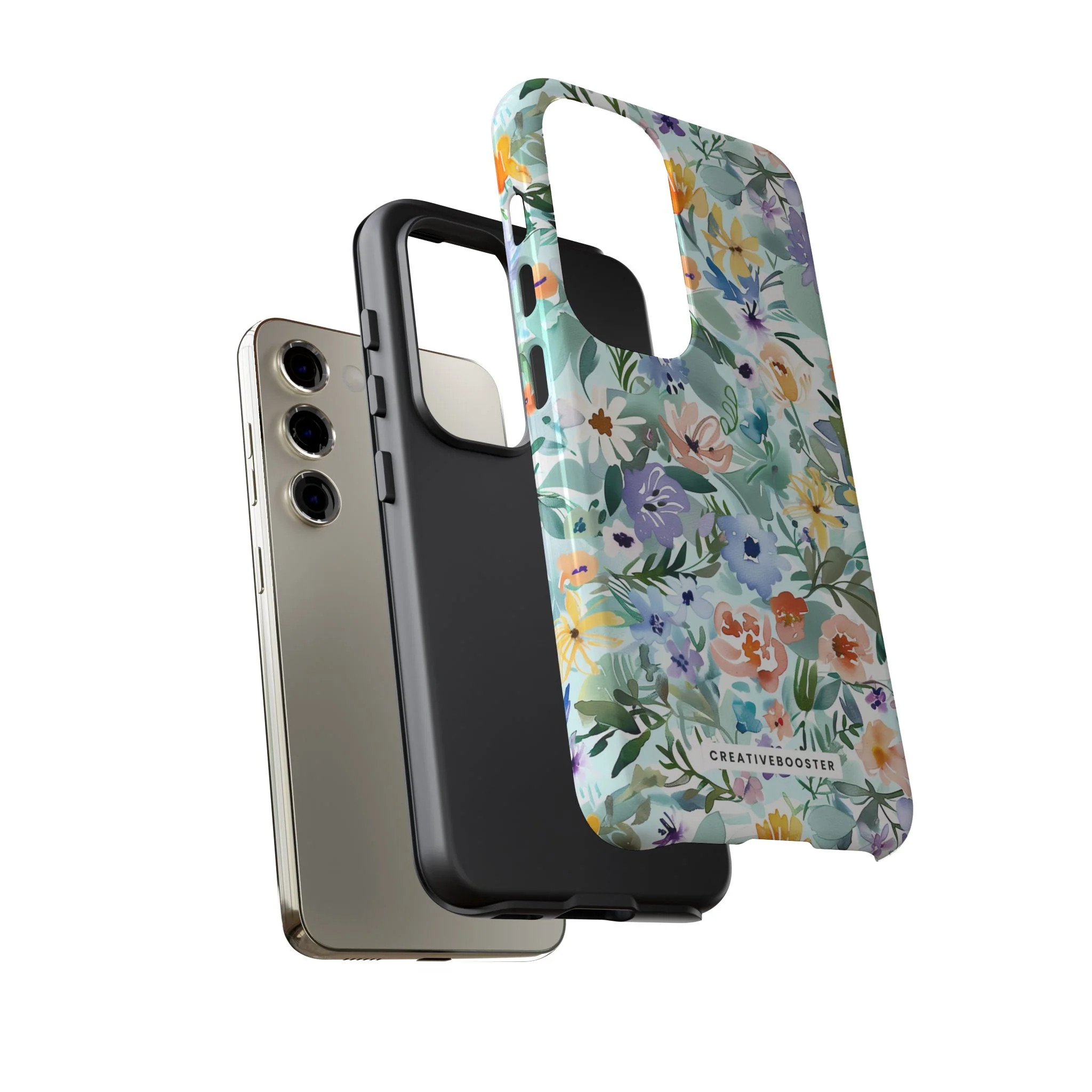 Watercolor Meadow - Tough Phone Case - Image 104