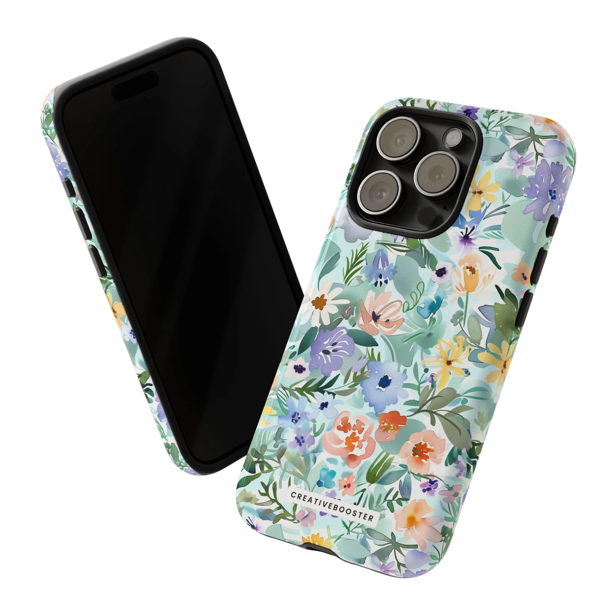 Watercolor Meadow - Tough Phone Case - Image 122