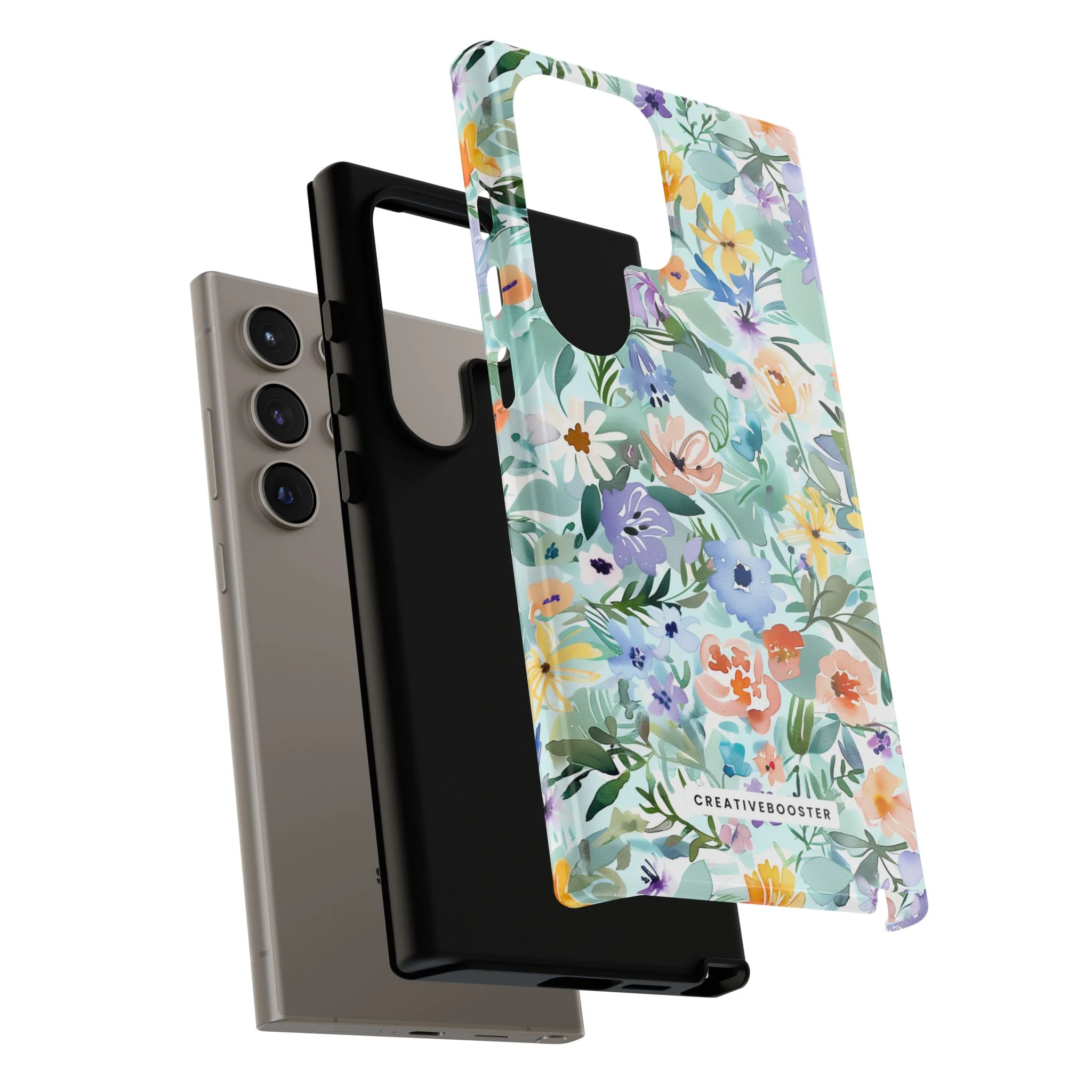 Watercolor Meadow - Tough Phone Case - Image 134