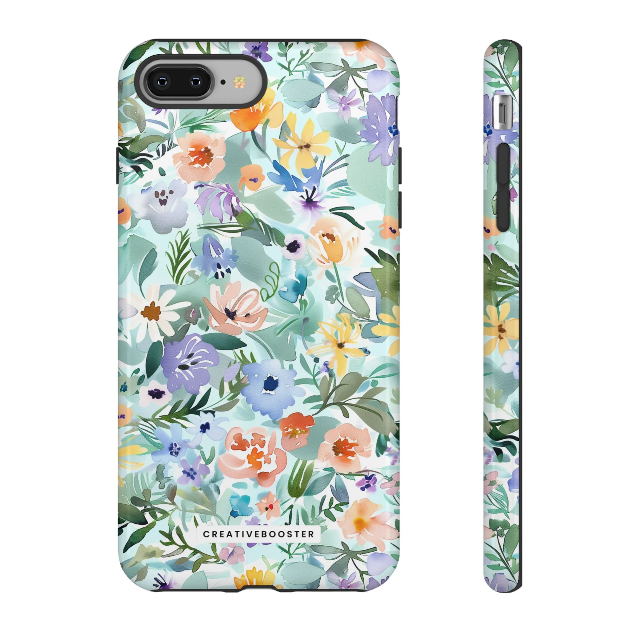Watercolor Meadow - Tough Phone Case - Image 3