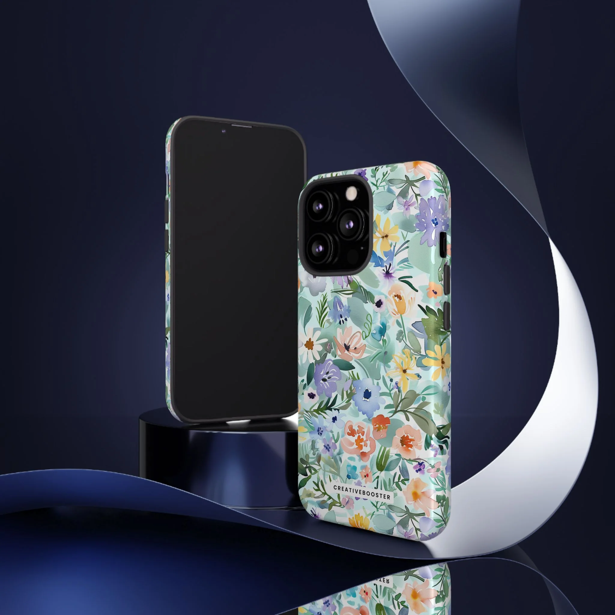 Watercolor Meadow - Tough Phone Case - Image 79