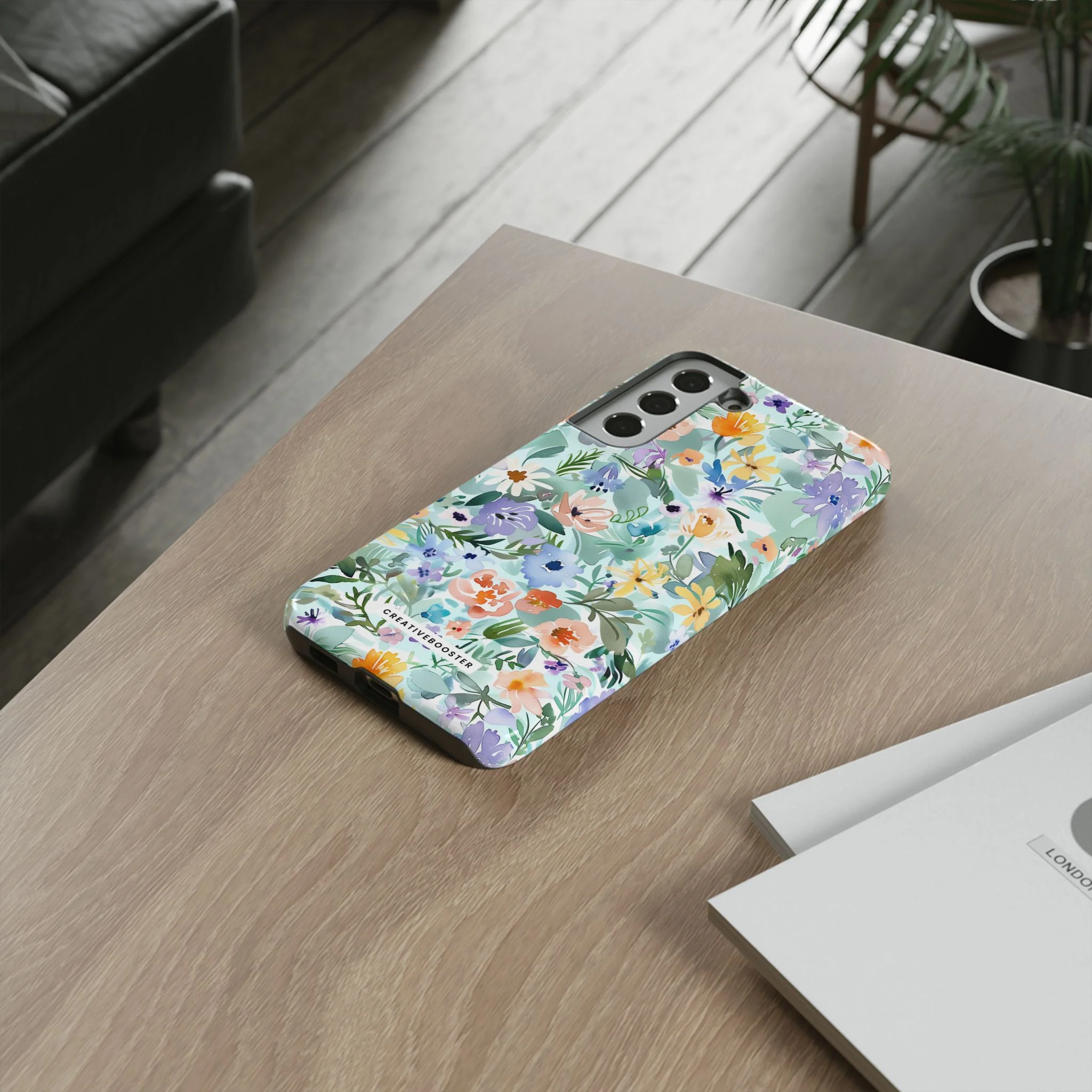 Watercolor Meadow - Tough Phone Case - Image 89