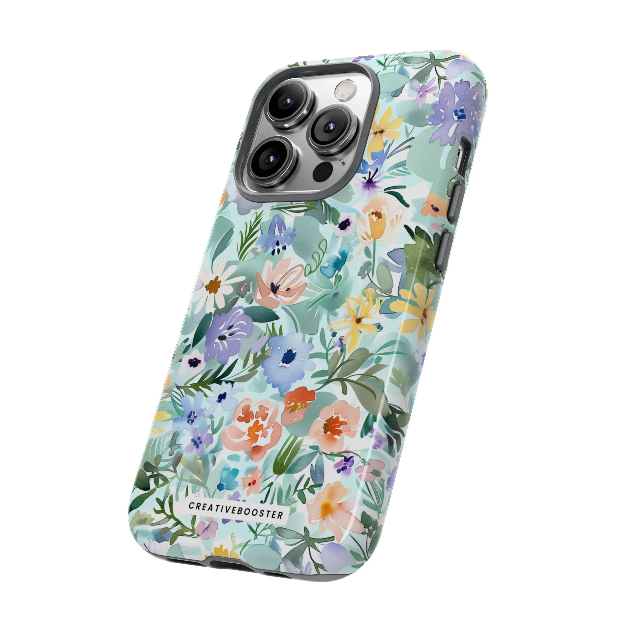 Watercolor Meadow - Tough Phone Case - Image 94