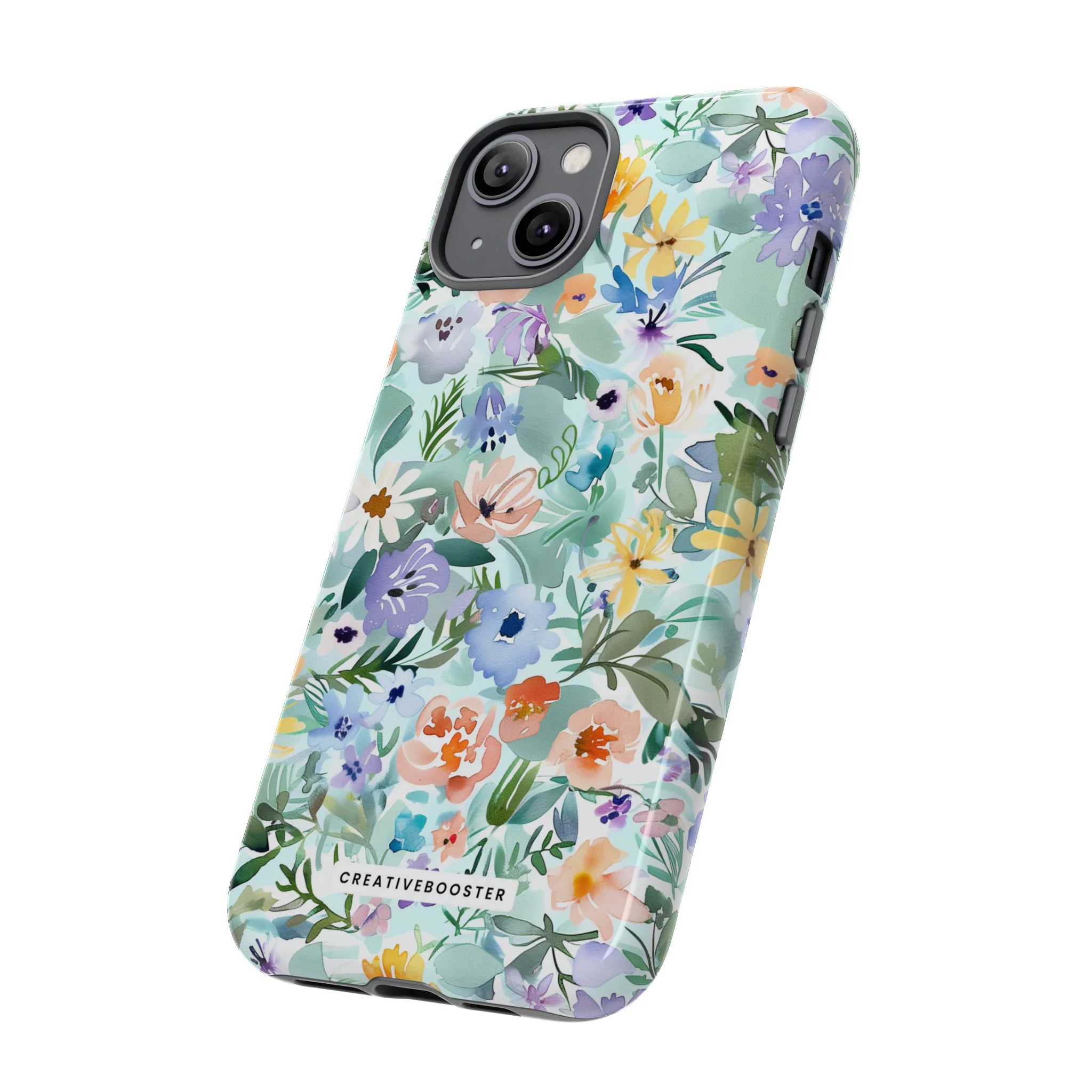 Watercolor Meadow - Tough Phone Case - Image 97