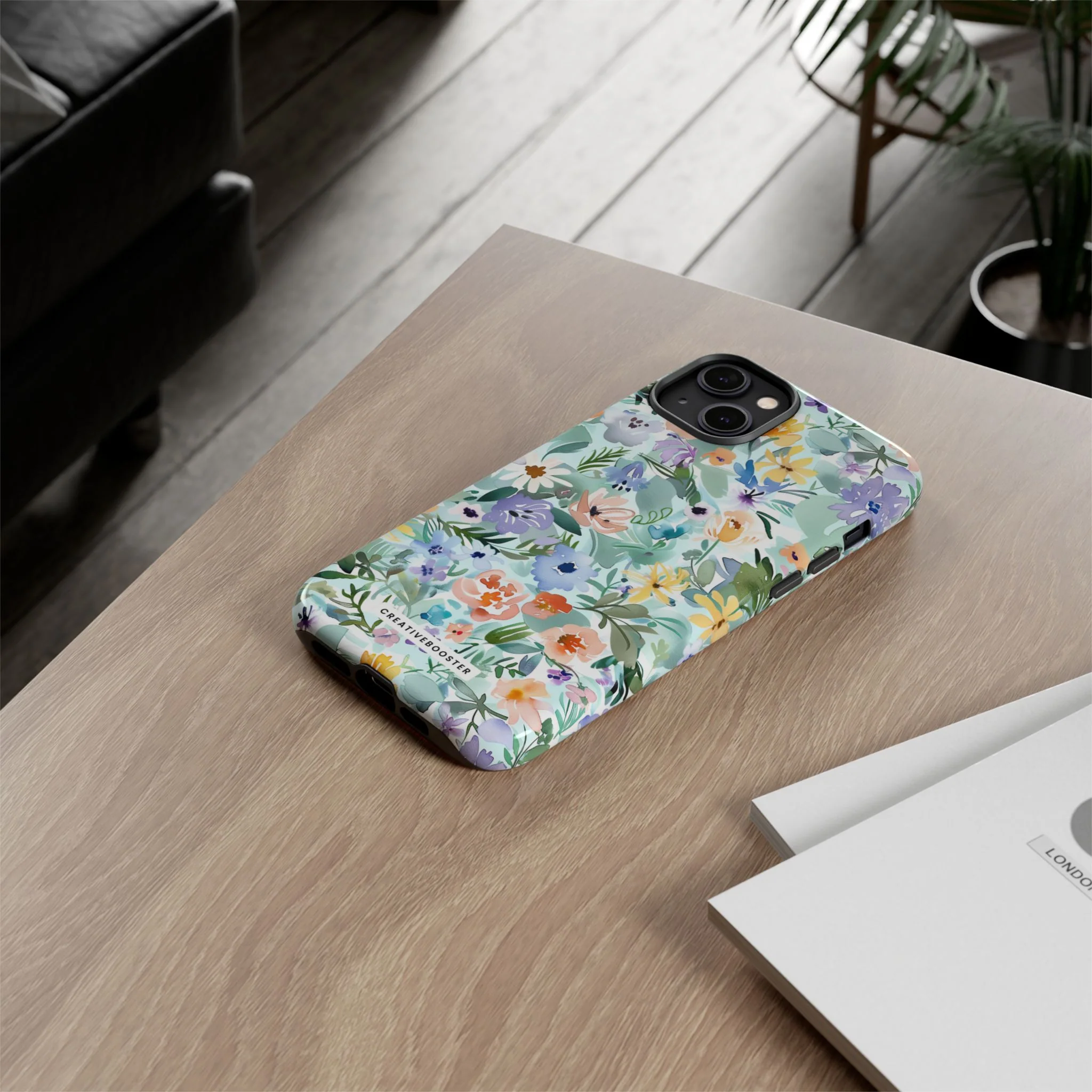 Watercolor Meadow - Tough Phone Case - Image 99