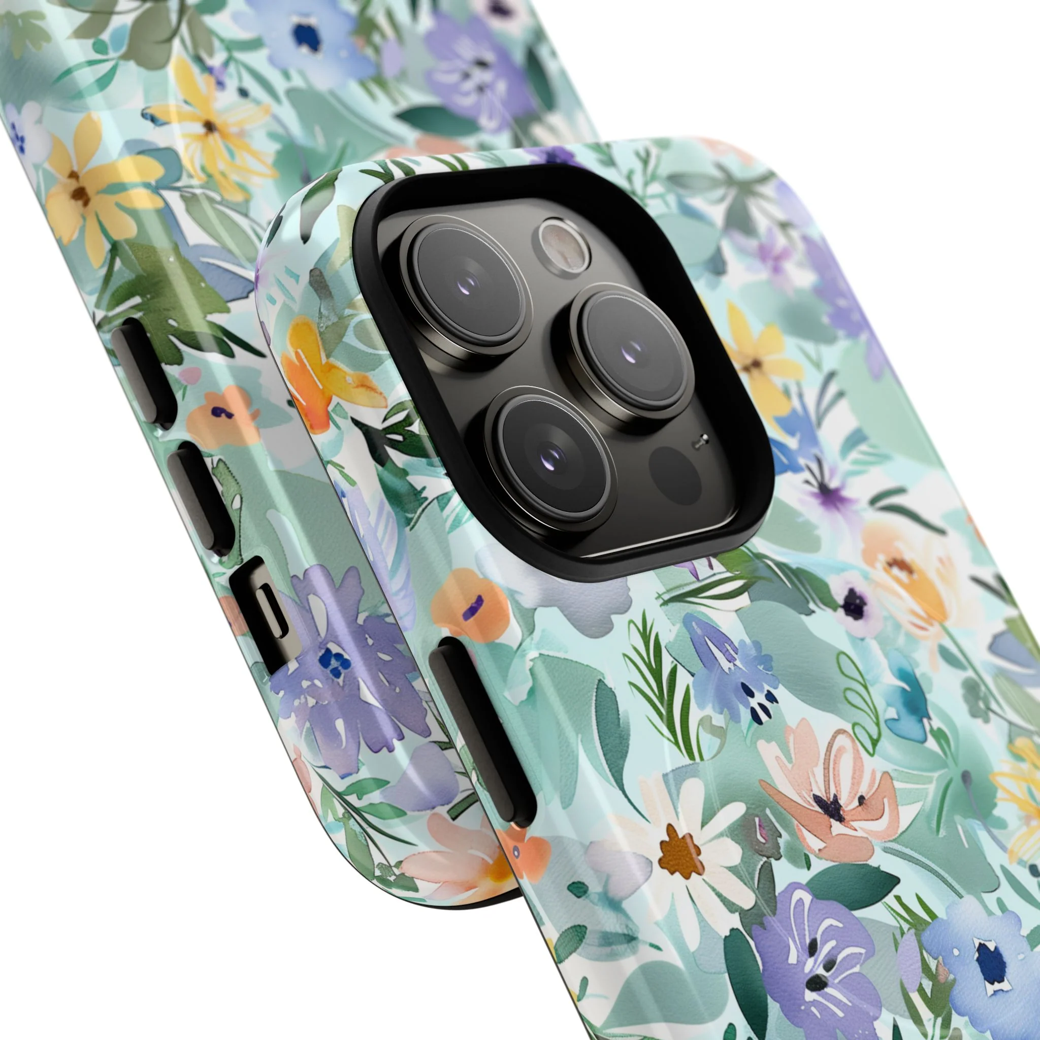 Watercolor Meadow - Tough Phone Case (MagSafe) - Image 25