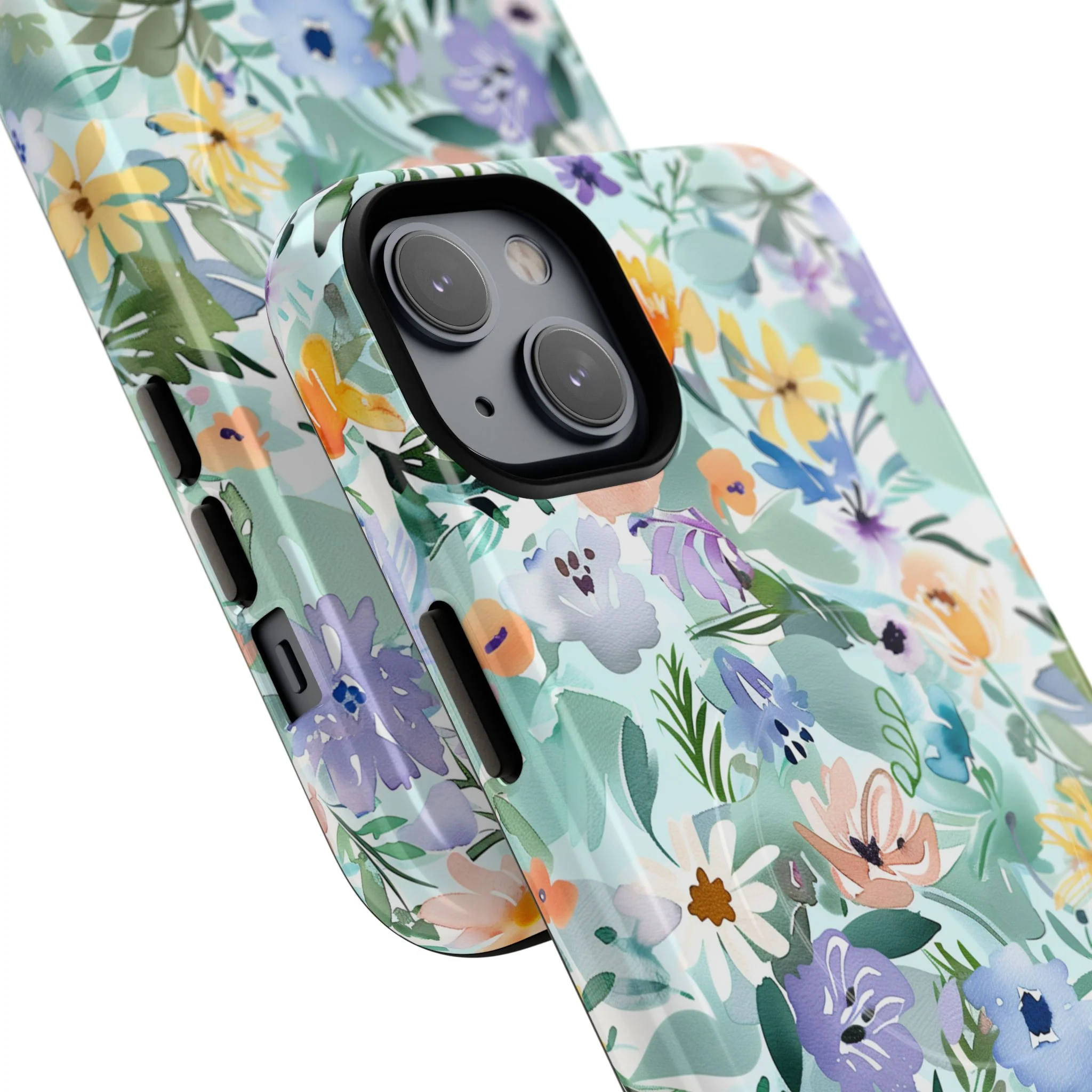 Watercolor Meadow - Tough Phone Case (MagSafe) - Image 27