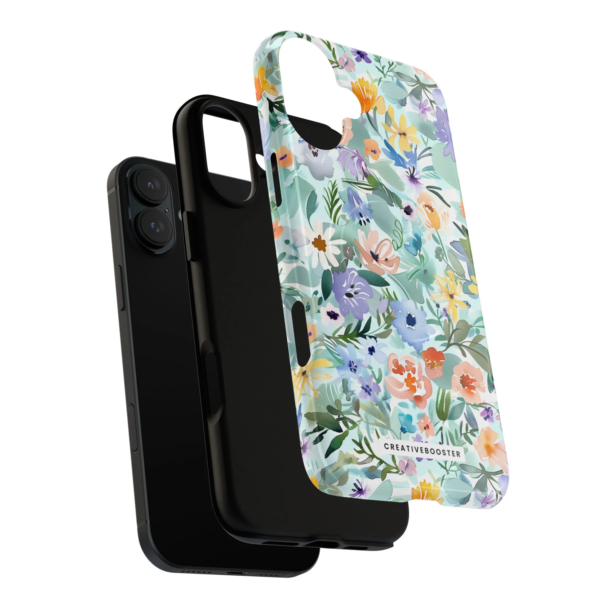 Watercolor Meadow - Tough Phone Case (MagSafe) - Image 36